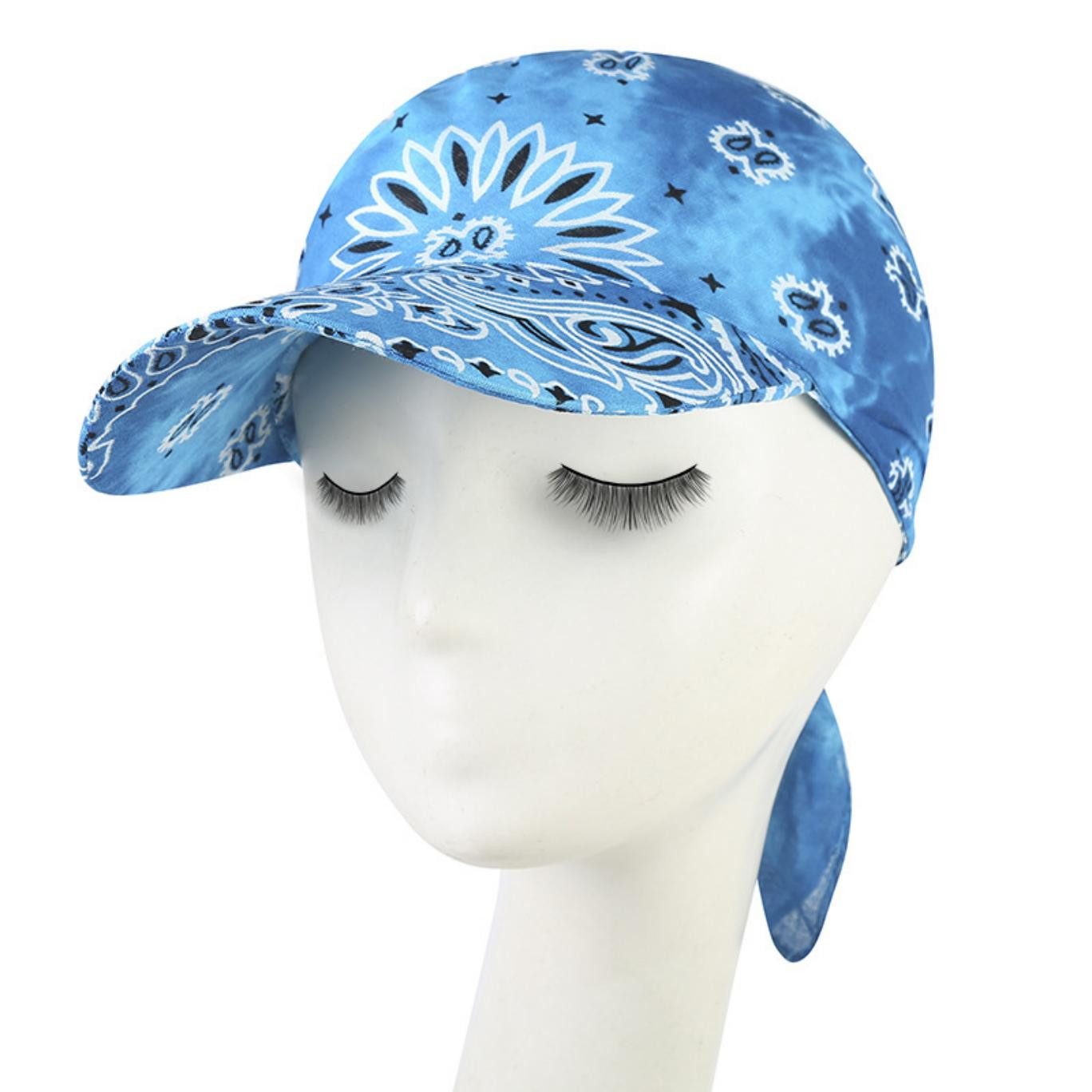 Coonoor Baseball Cap Bandana Cap mit Schleifenbindung Damen,leicht und weich