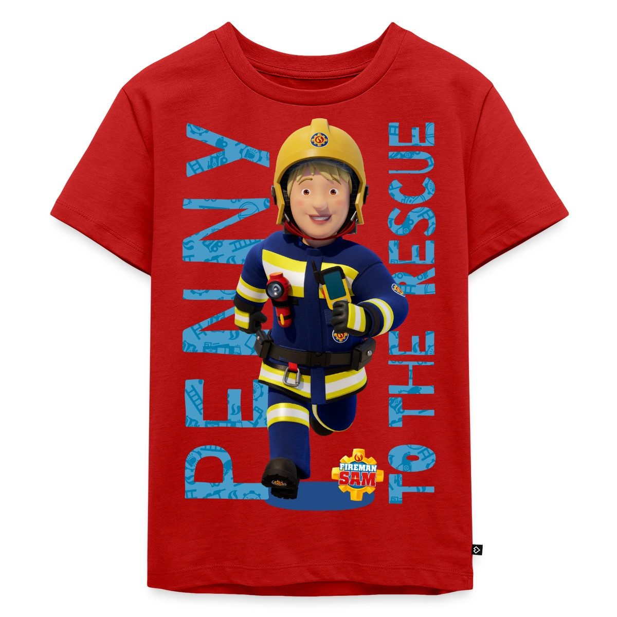 T-Shirt Feuerwehrmann Sam™ Penny To The Rescue Kinder Premium T-Shirt
