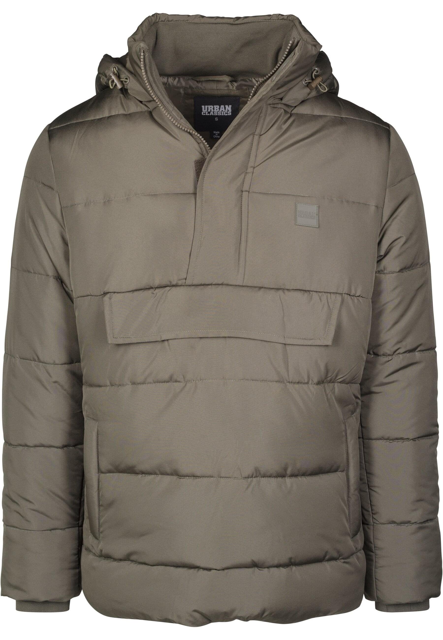 URBAN CLASSICS Winterjacke Urban Classics Herren Pull Over Puffer Jacket (1-St)