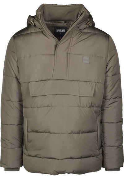 URBAN CLASSICS Winterjacke Urban Classics Herren Pull Over Puffer Jacket (1-St)