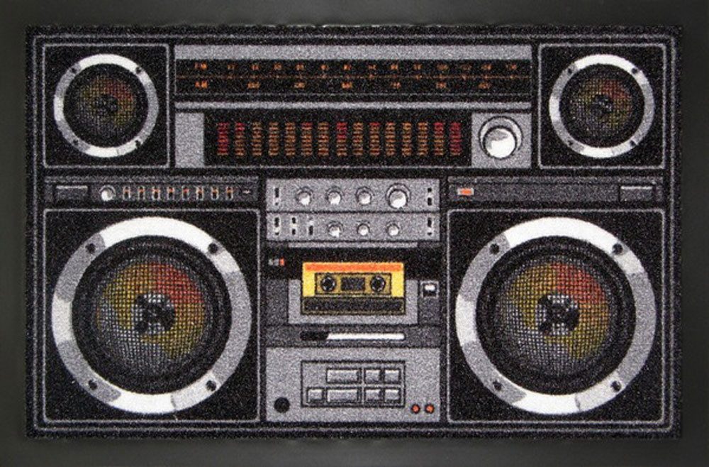 Fußmatte Fußmatte - Ghettoblaster