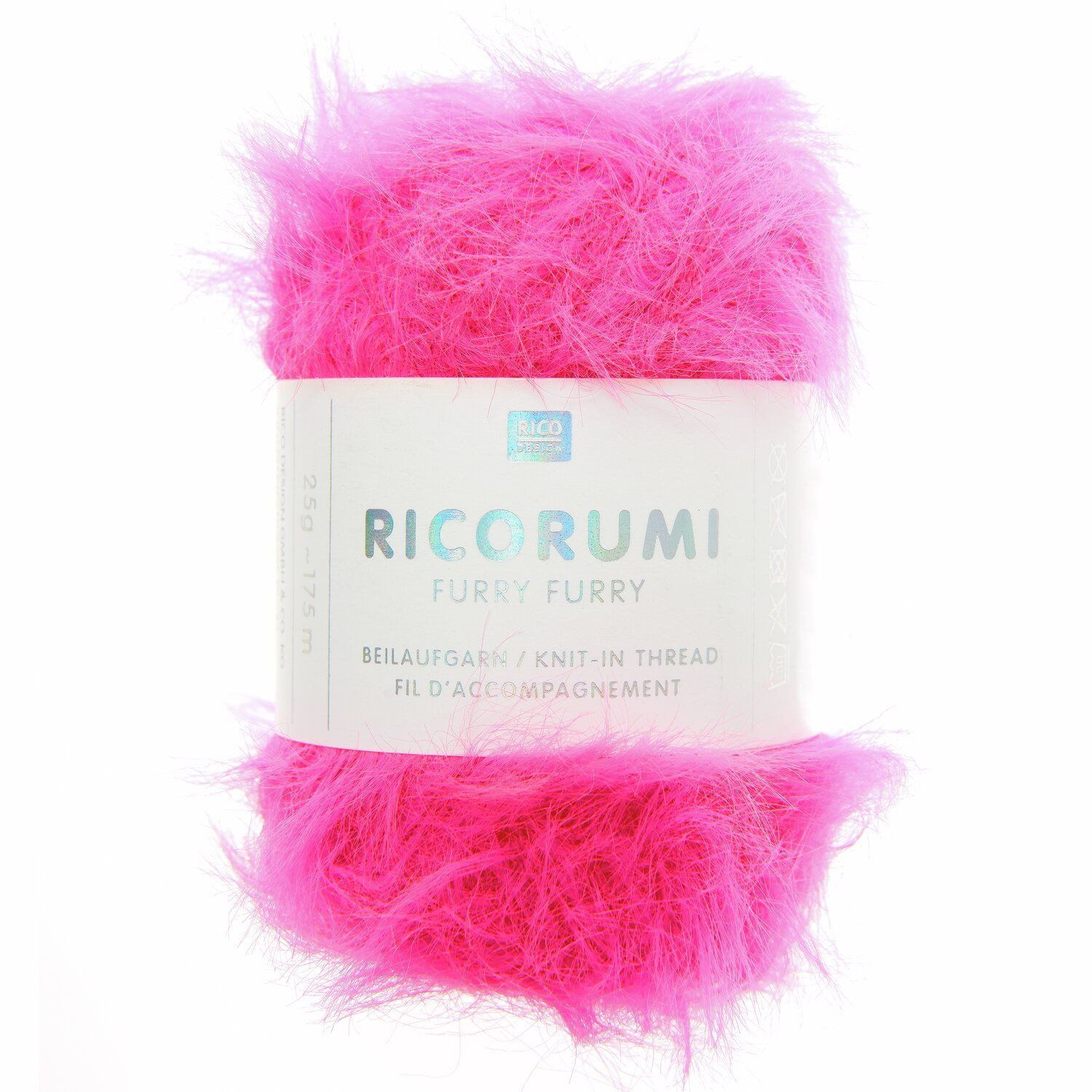 rico Ricorumi Furry Furry Häkelwolle, 175 m