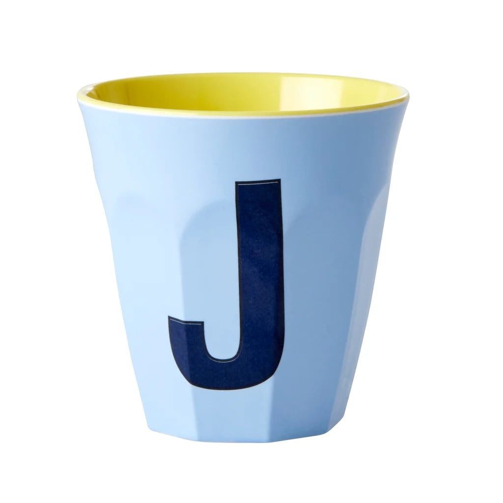 rice Kinderbecher RICE Becher - J, 250 ml, Melamine, Farbe: Zartblau