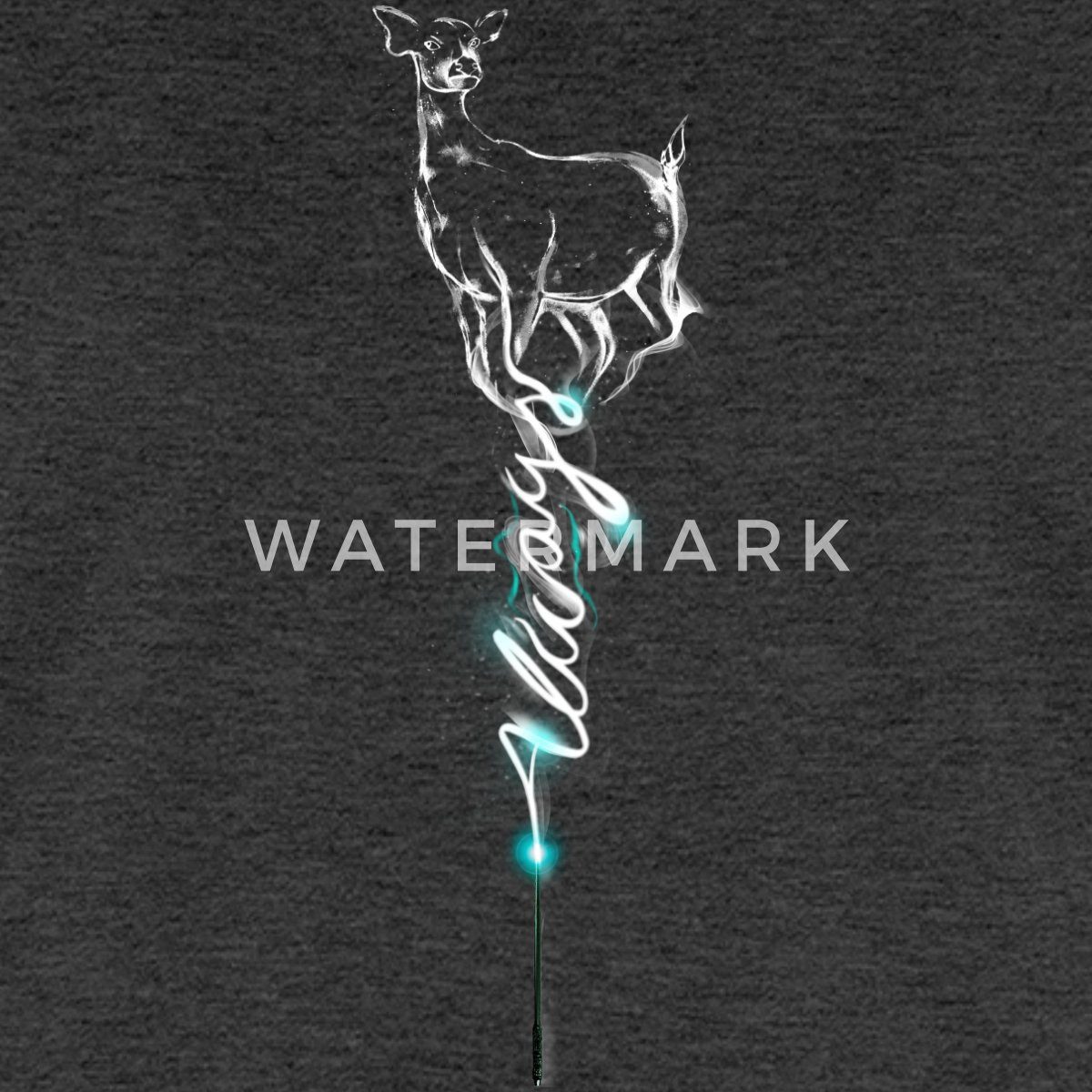 Spreadshirt T-Shirt Harry Potter Hirschkuh Patronus Frauen Premium T-Shirt (1-tlg)