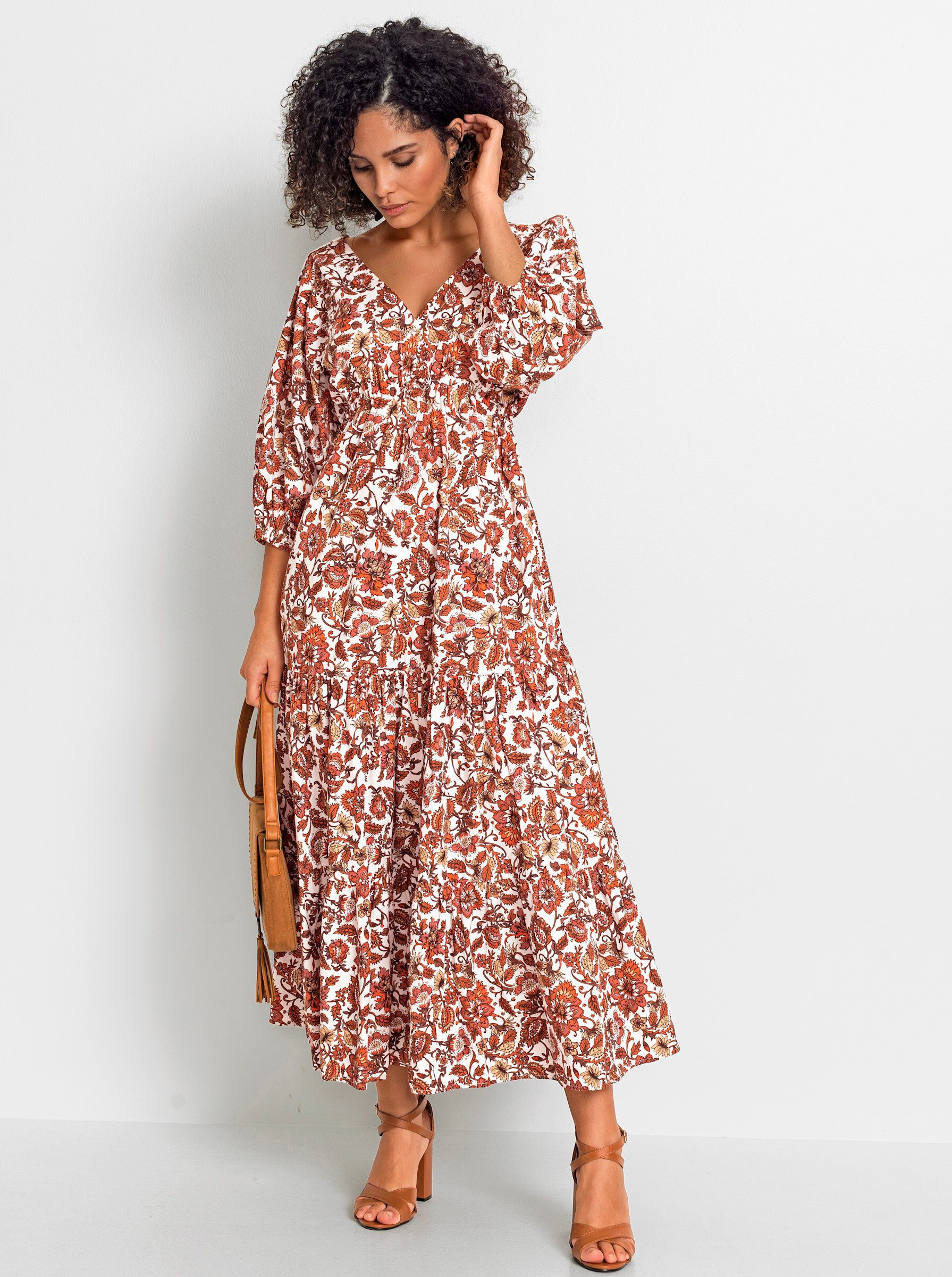 Witt Etuikleid Druck-Kleid 3/4-Arm günstig online kaufen