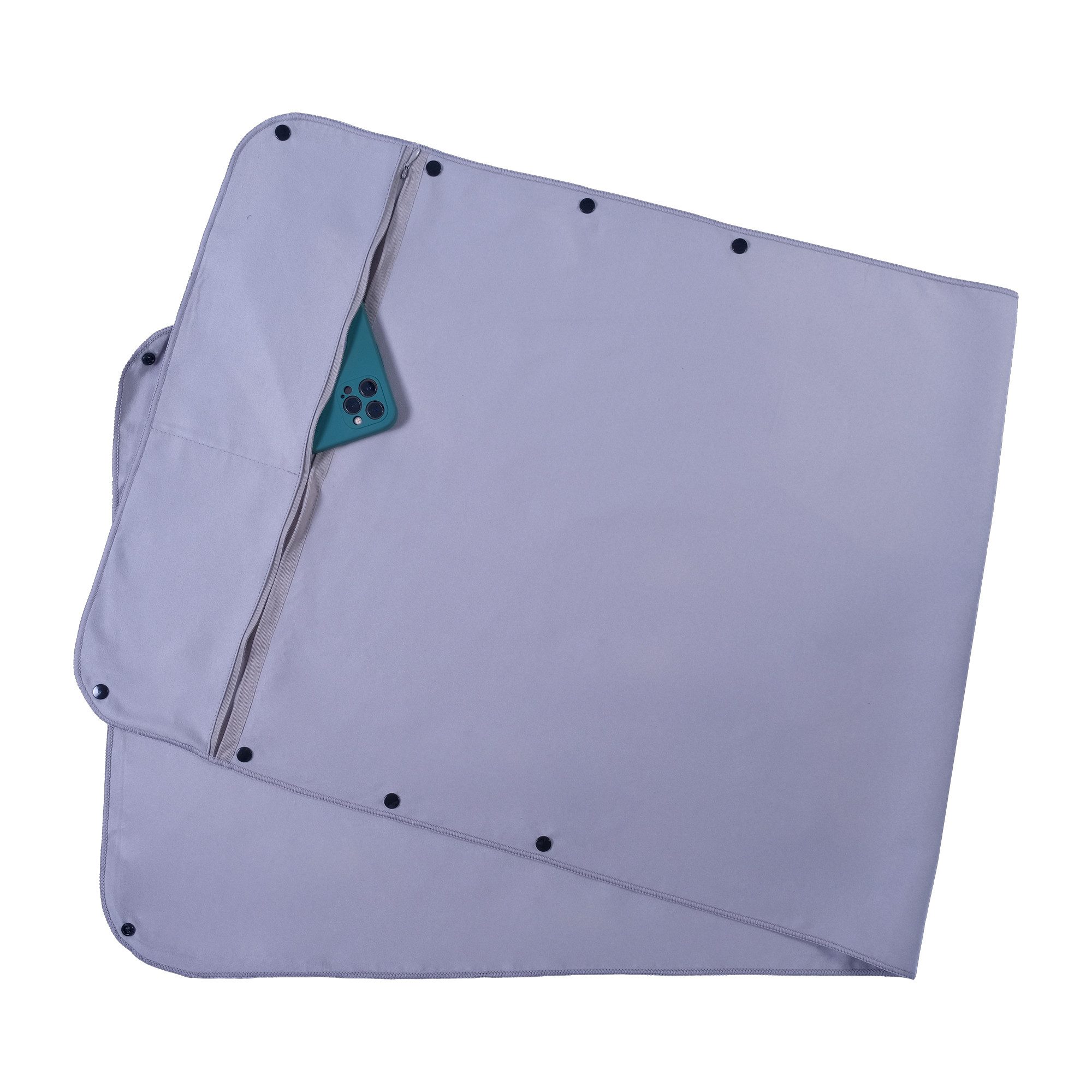 Brielle Sporthandtuch Brielle Fitness Towel Grey 152x48 cm günstig online kaufen