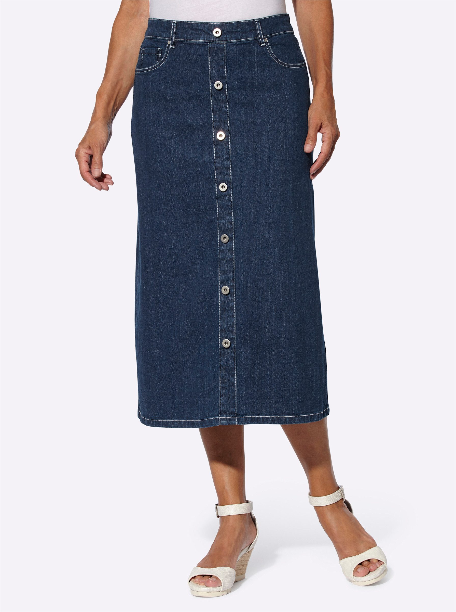 Witt A-Linien-Rock Jeans-Rock