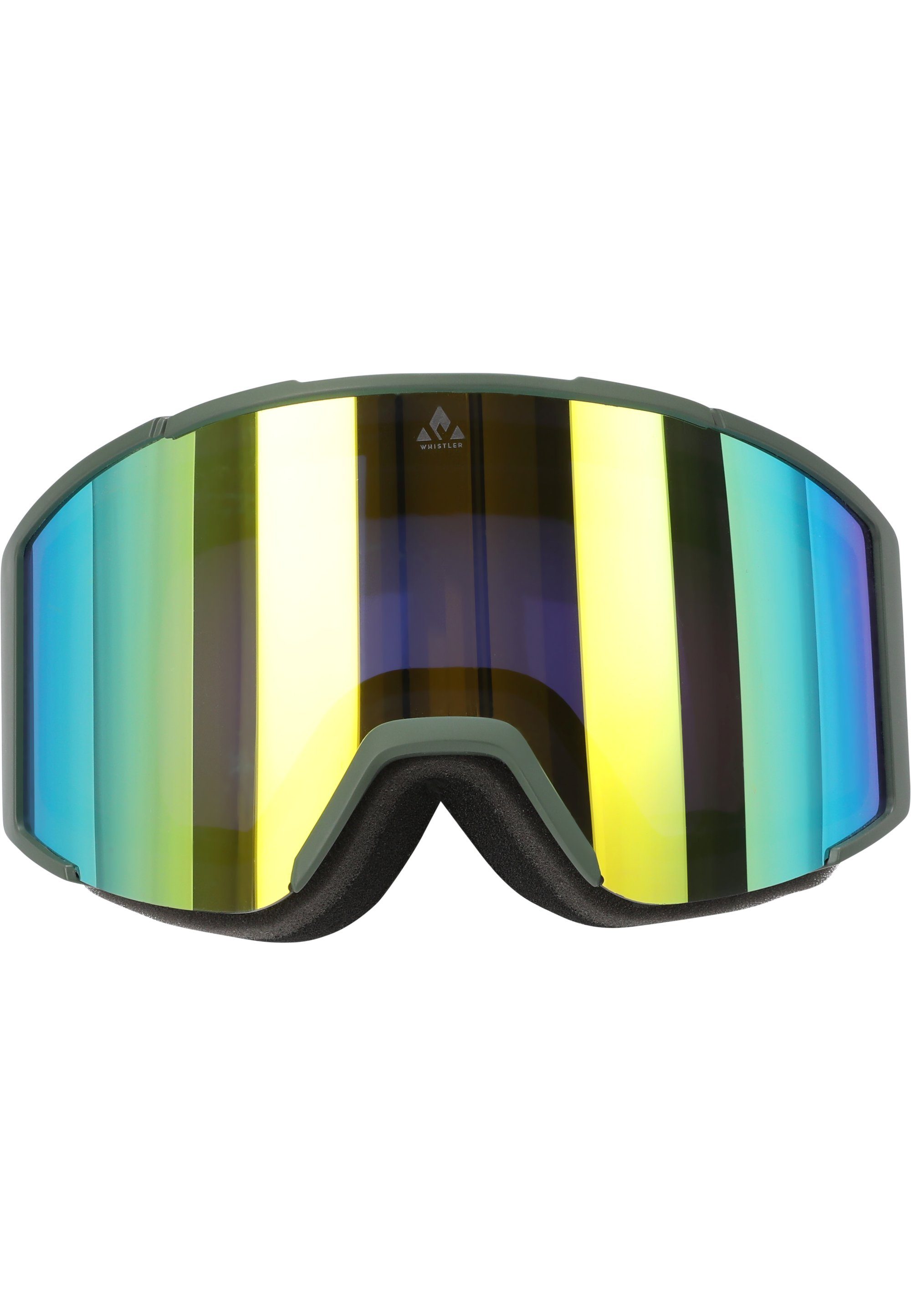 WHISTLER Skibrille WS6200, mit Panorama-Gläsern grün