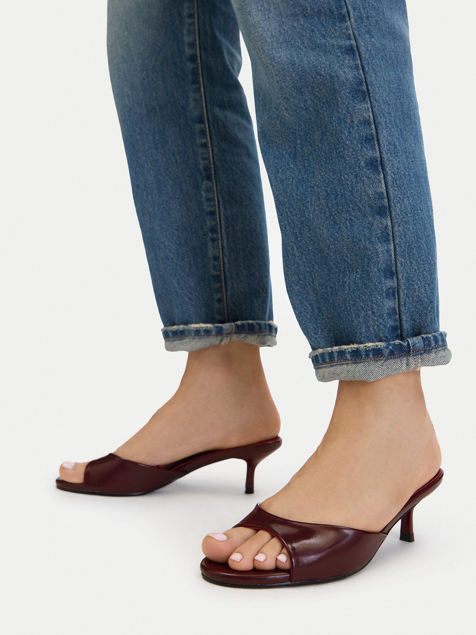 Jenny Jenny Frauen-Flip-Flops Burgund JENNY-CEO HY2369-1 Burgund Badepantolette