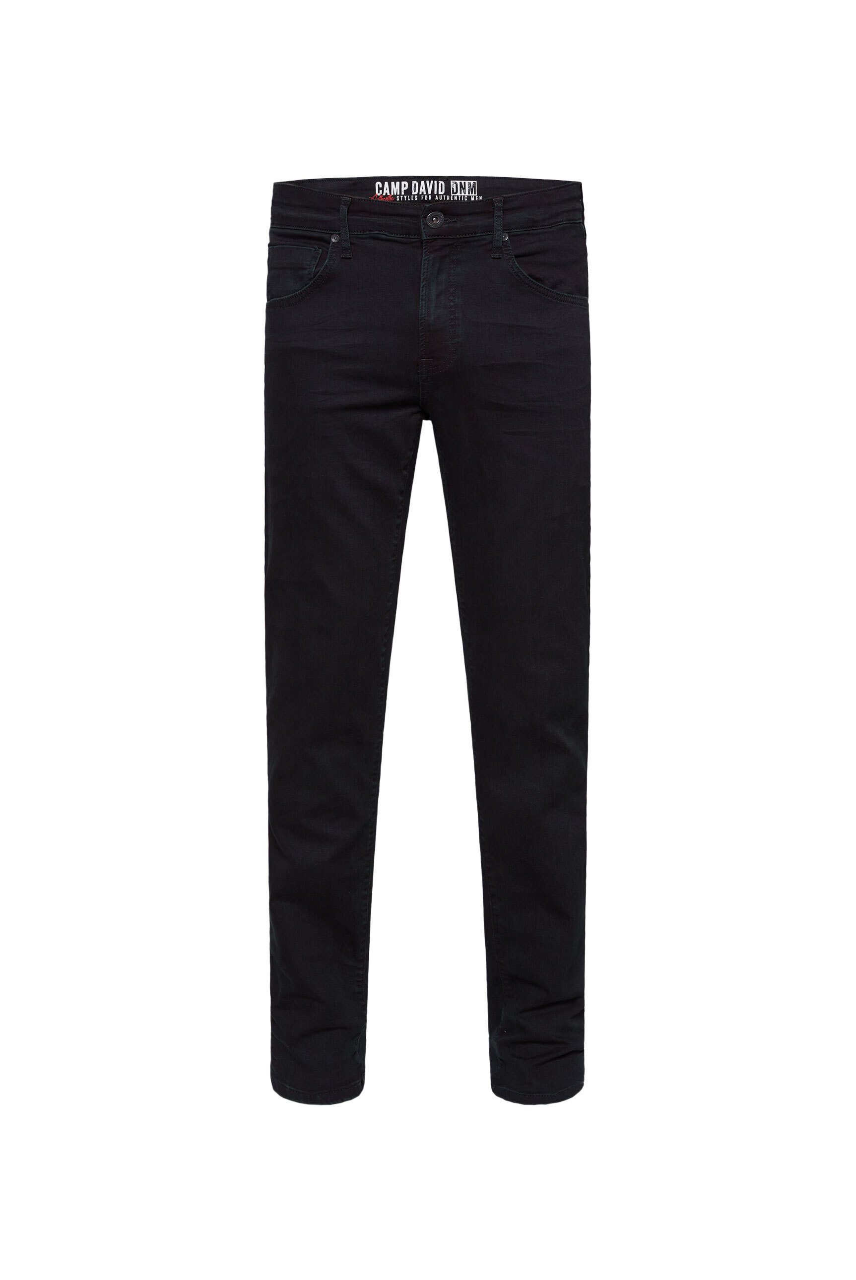 CAMP DAVID Regular-fit-Jeans mit hoher Leibhöhe