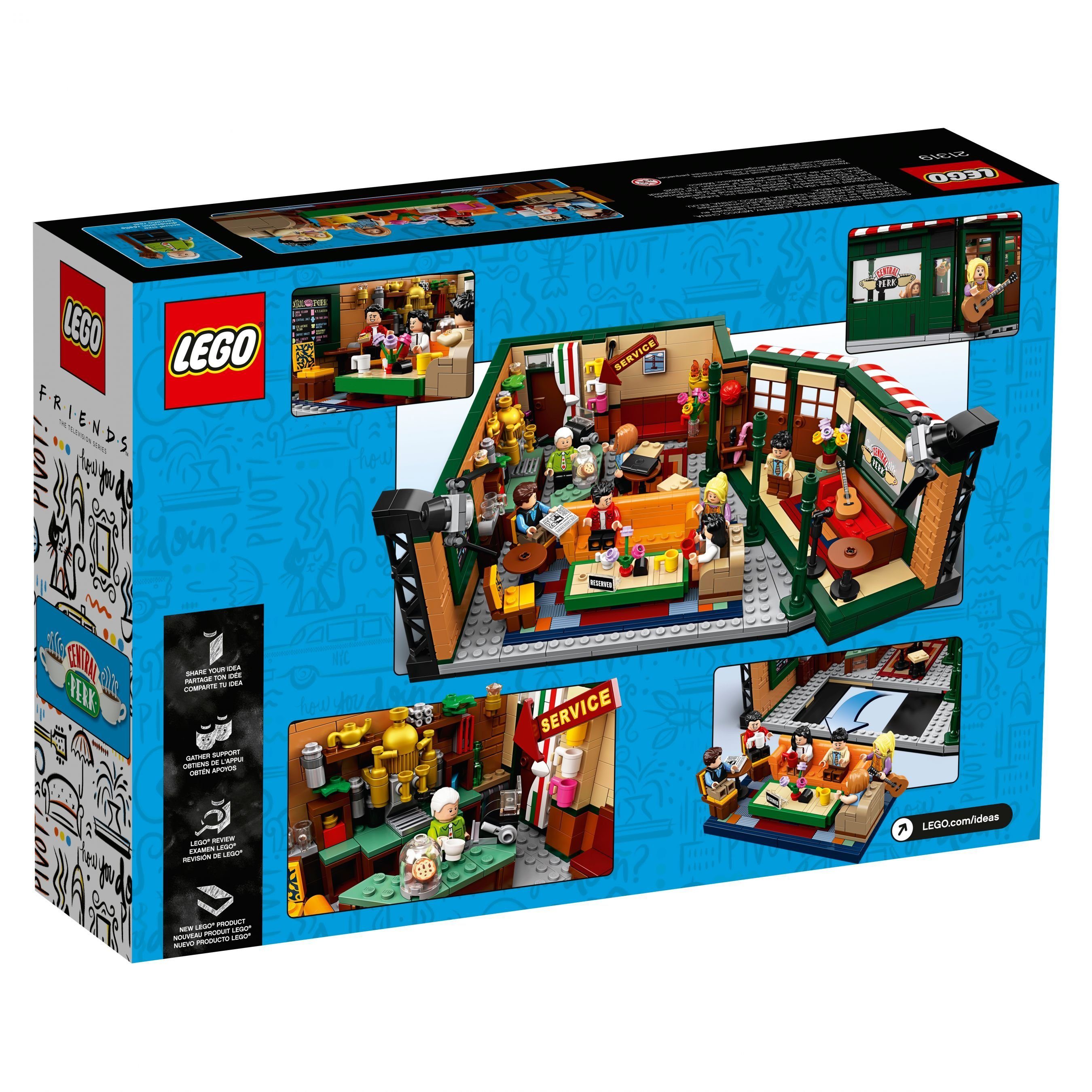 1070 - Central LEGO® St) LEGO® Ideas (Set, Perk, Konstruktionsspielsteine
