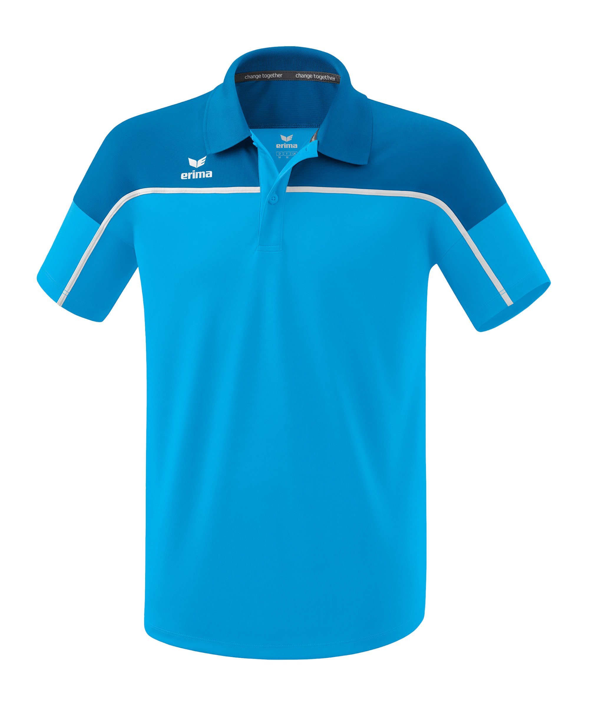 Erima T-Shirt Change by Poloshirt default blau