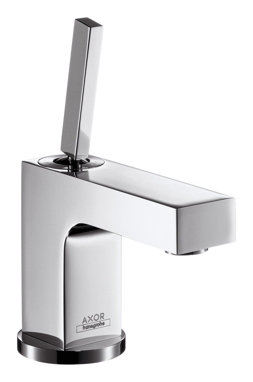 hansgrohe Waschtischarmatur Axor Citterio 80 Waschtischmischer mit Pingriff mit Zugstangen-Ablaufgarnitur