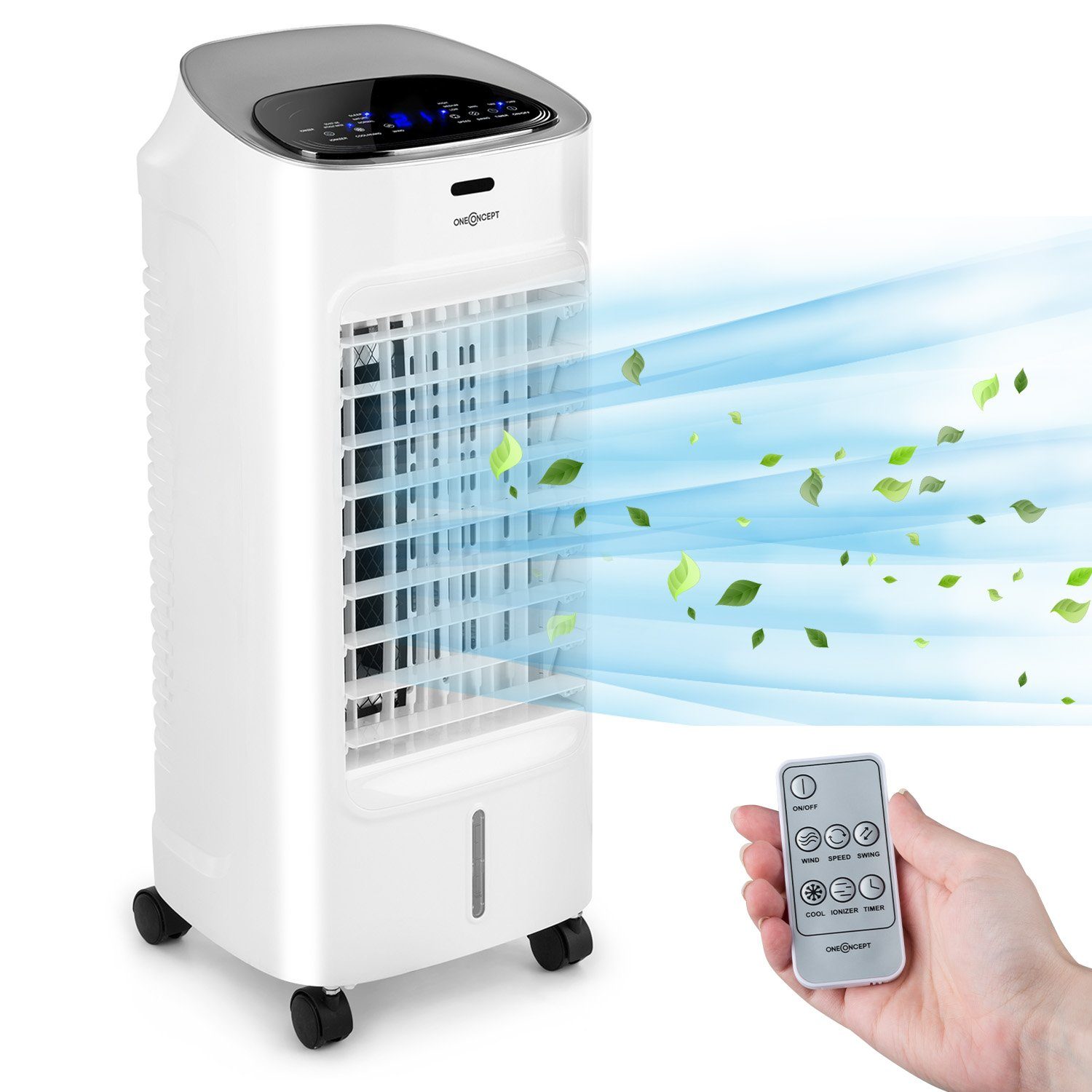 4in1 Klimagerät Luftfilter Luftbefeuchter Aircooler Mobile Ventilator 