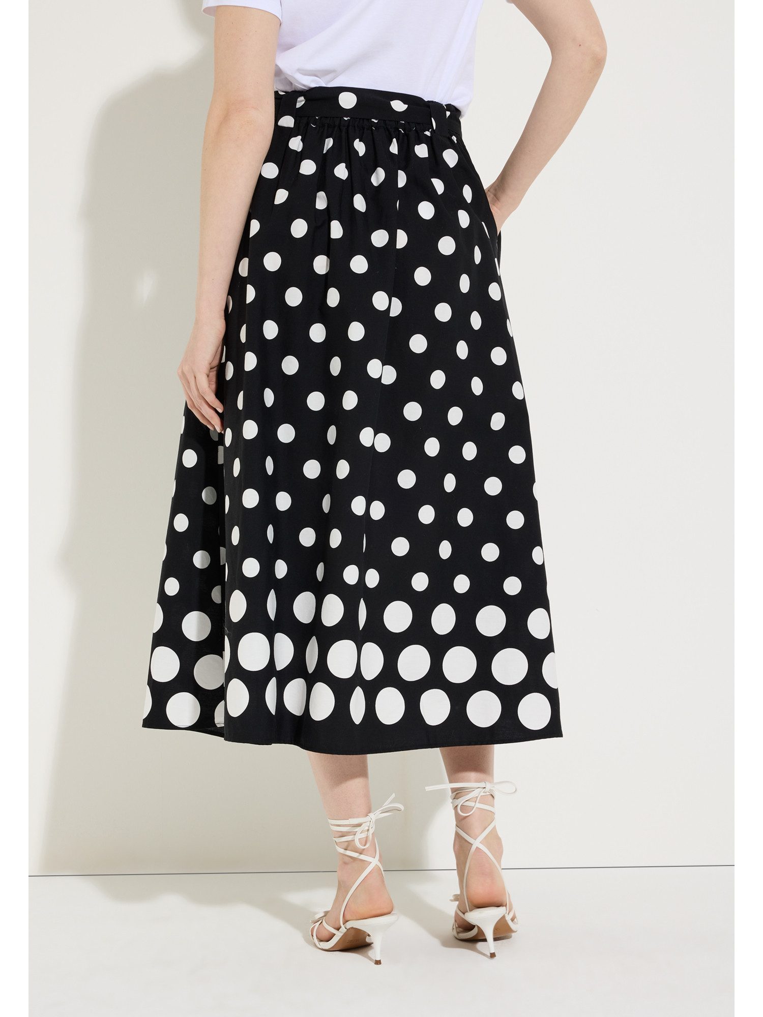 MORE&MORE A-Linien-Rock süßer, ausgestellter Maxi-Punkterock