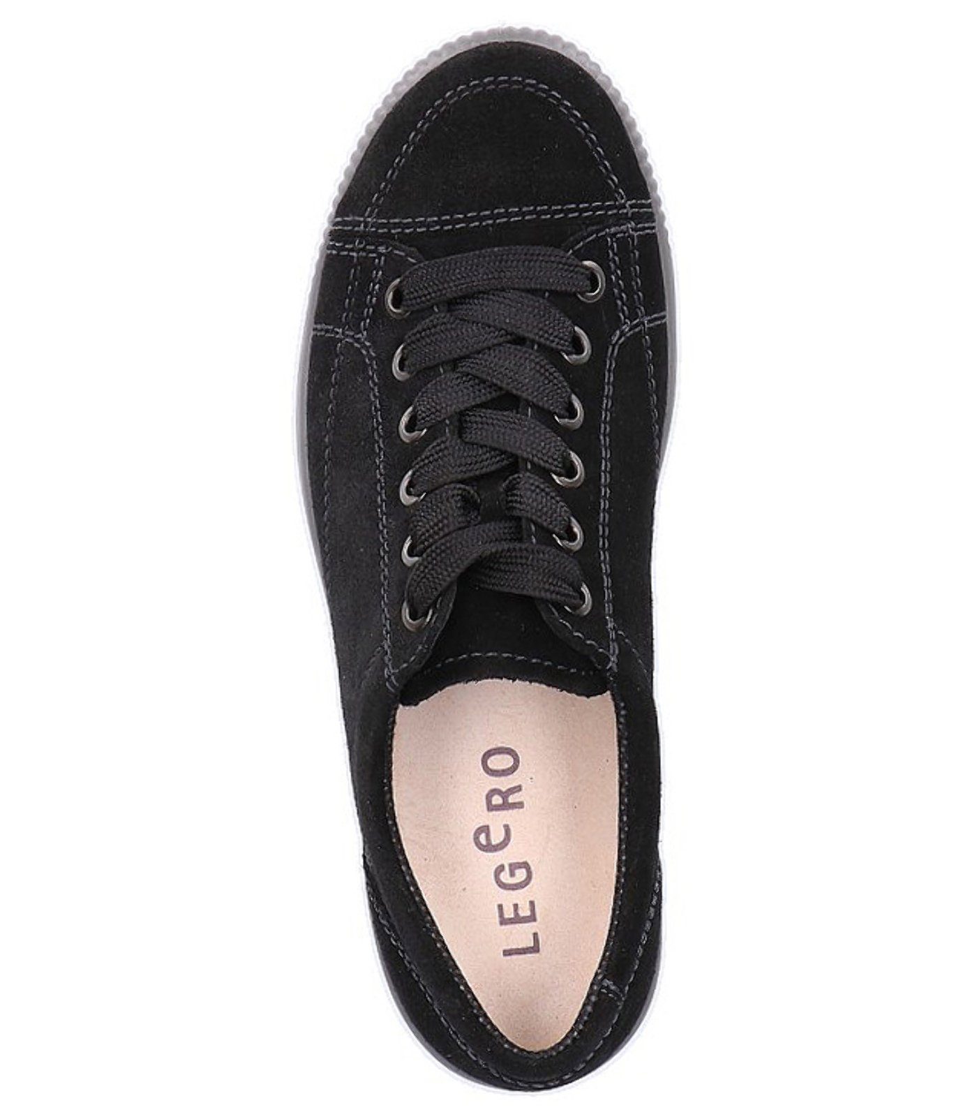 Legero Sneaker black Sneaker Veloursleder