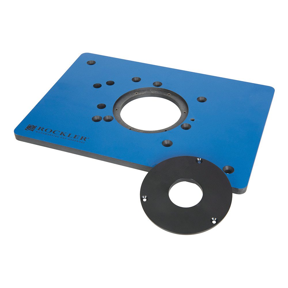 Oberfrästisch Fräsplatte aus Phenol für Triton Oberfrräsen 210 x 298 mm Einlegeplatt