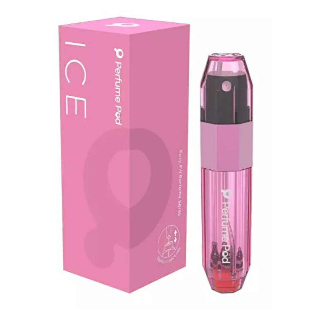 Travalo Eau de Parfum Parfüm Pod Ice nachfüllbar Parfüm Zerstäuber Rosa