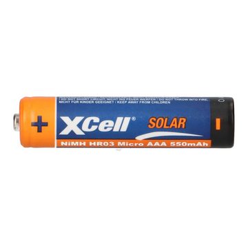 XCell XCell Solar Akkus X550AAA Micro Ni-MH 1,2V 550mAh 2er Blister Akku
