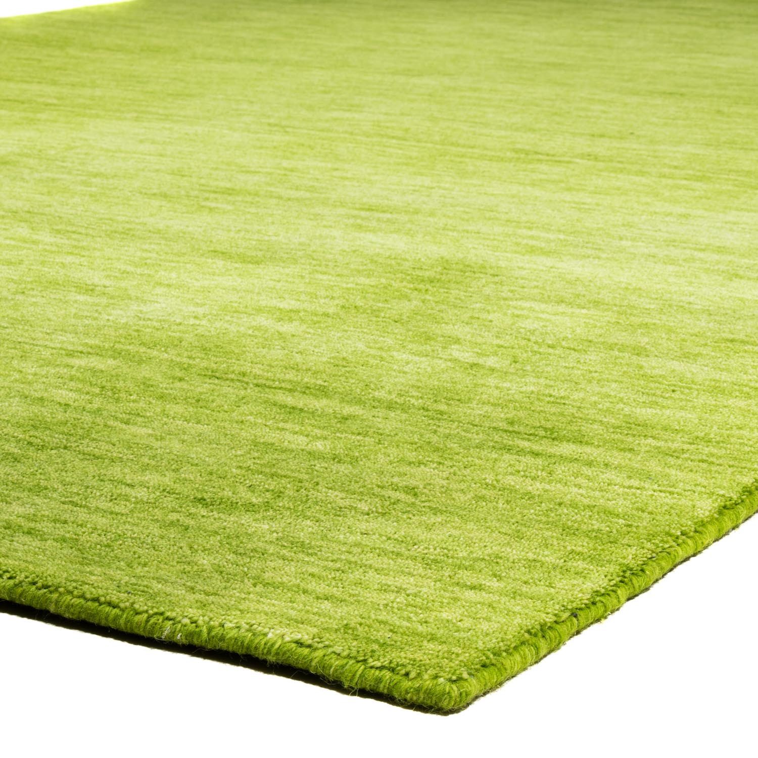 morgenland Wollteppich »Uni - Gabbeh Teppich - Softy«, rechteckig, 1,6 mm H günstig online kaufen