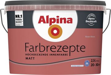 Alpina Wandfarbe Alpina Farbrezepte Roter Ahorn matt 2,5 L
