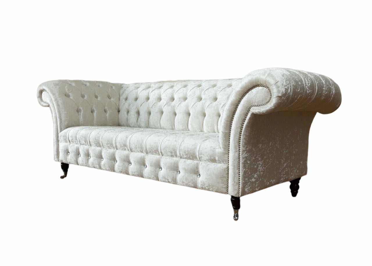 JVmoebel Chesterfield-Sofa, Sofa Couch Chesterfield Dreisitzer Wohnzimmer Sofas Klassisch