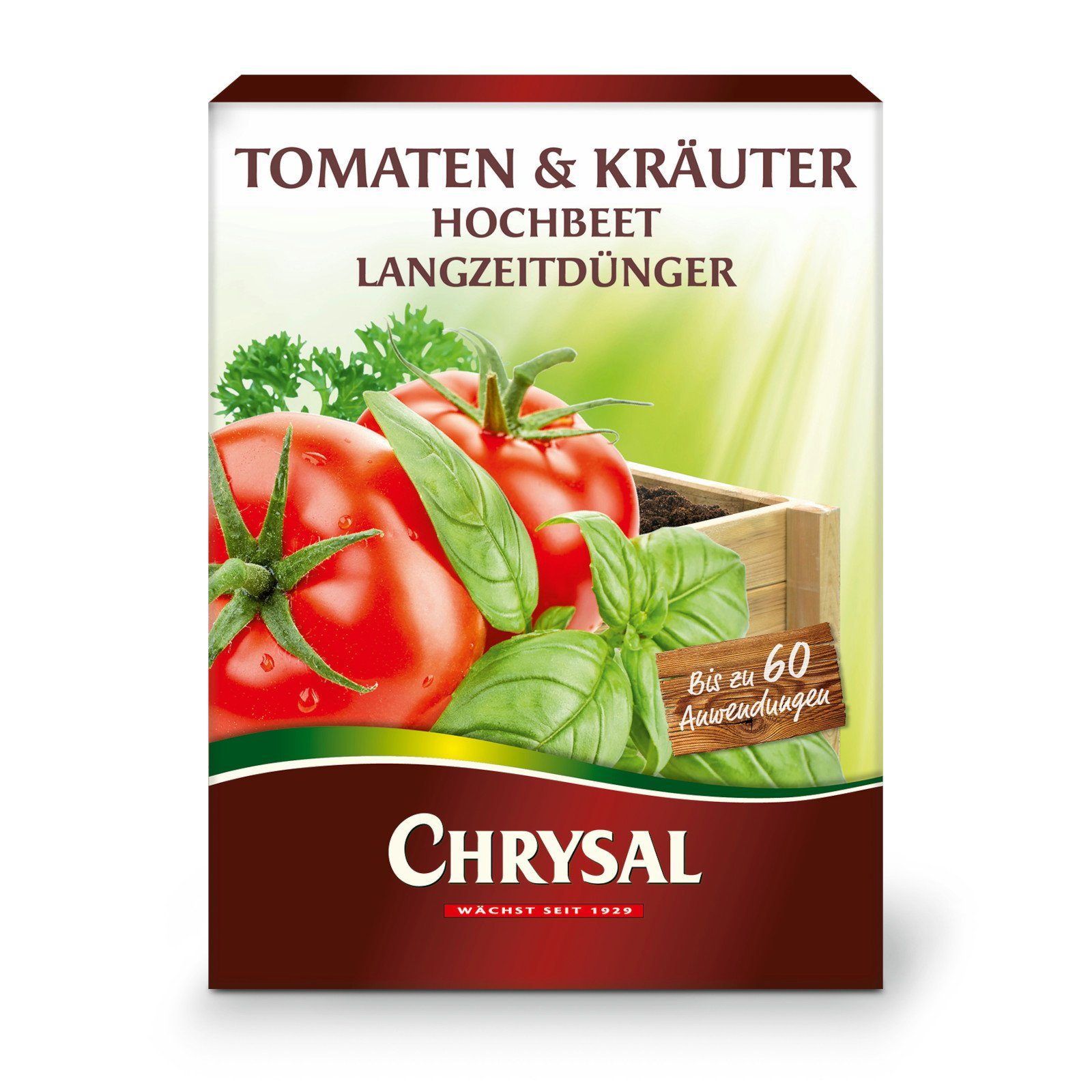 Tomatendünger Chrysal Tomaten & Kräuter Hochbeet Langzeitdünger - 900 g