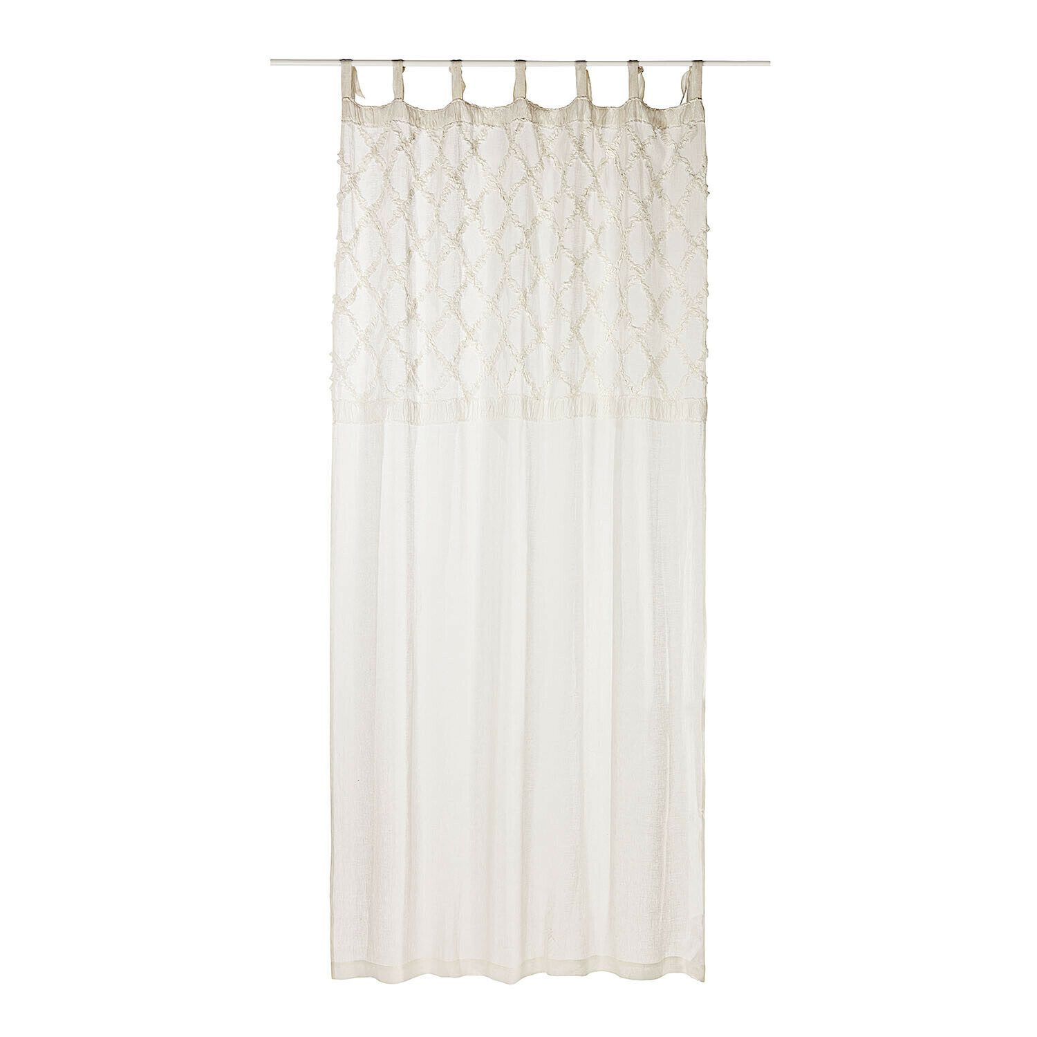 Mirabeau Vorhang Gardine Mistry creme