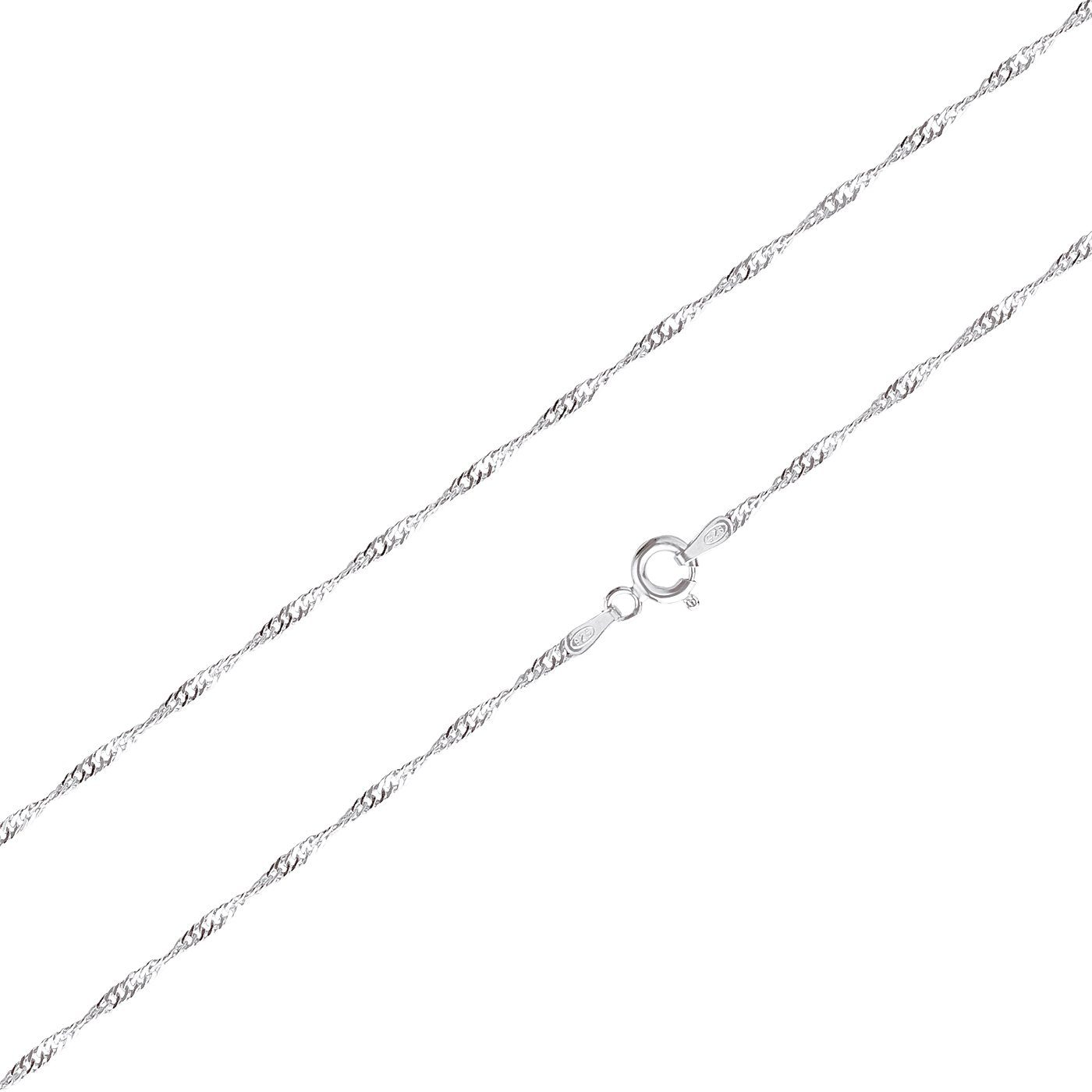 Schöner-SD Silberkette Singapurkette 1,8mm Halskette gedreht günstig online kaufen
