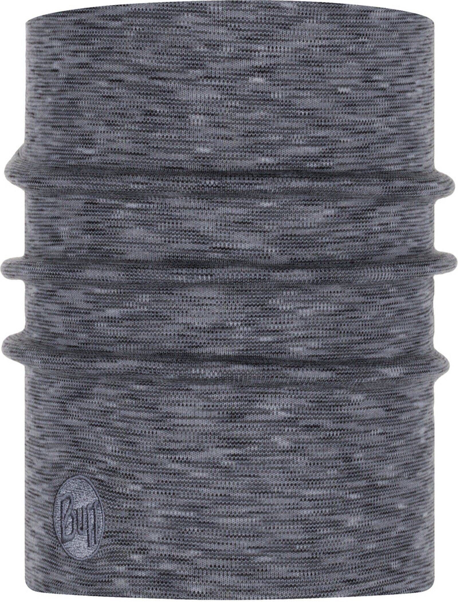 Halswärmer Buff Grau-fog Loop stripes multi grey