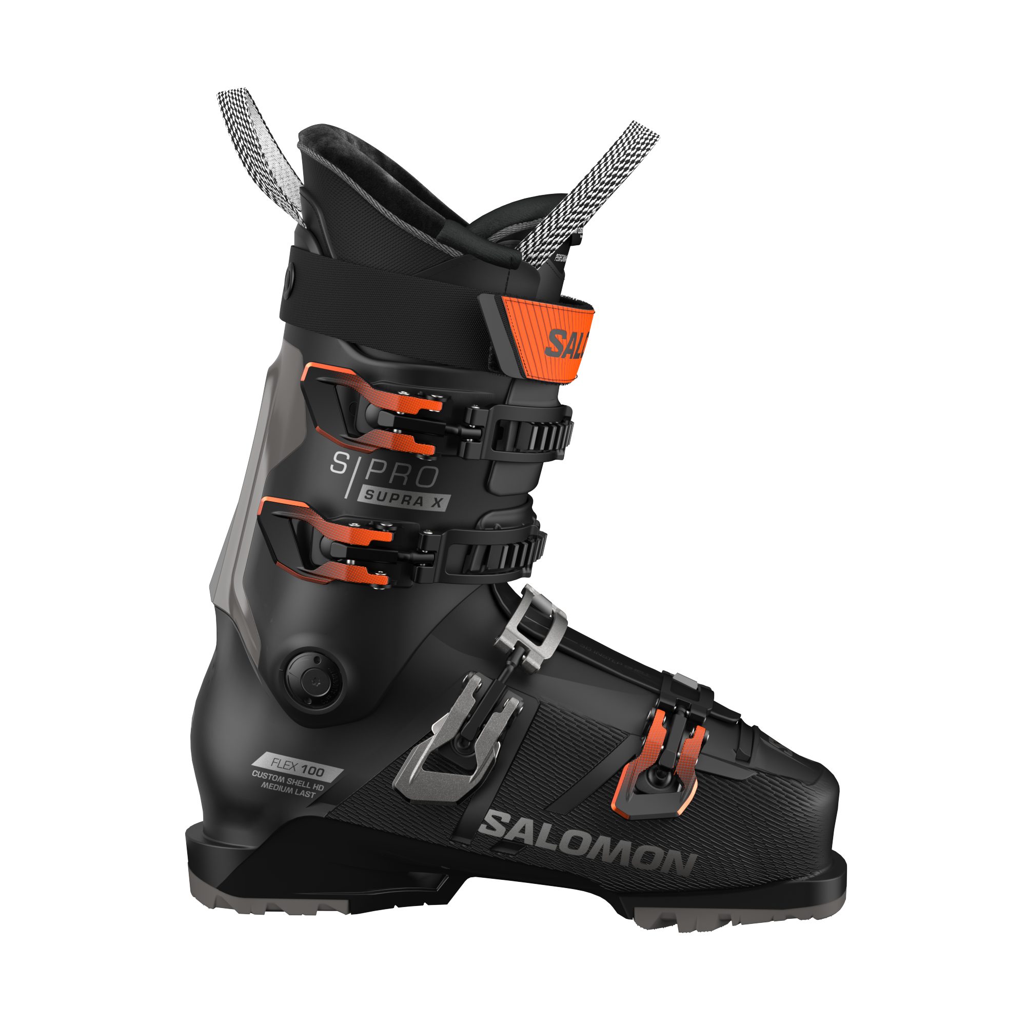 Salomon ALP. BOOTS S/PRO SUPRA X100 GW BLACK/DARK GREY /ORANGE Skischuh
