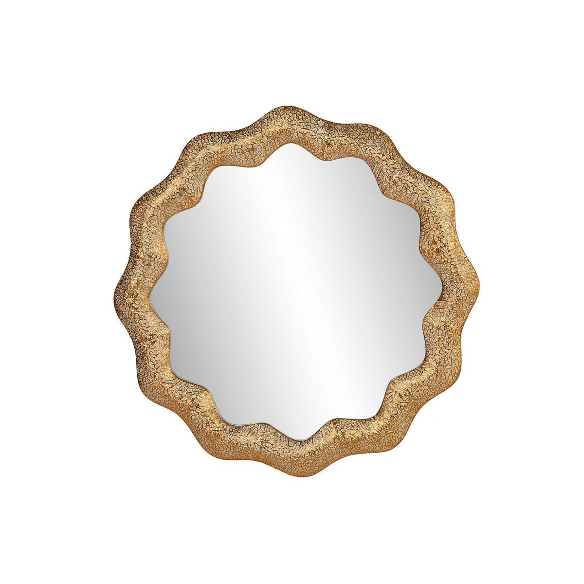 Spiegel Wandspiegel SanLov Gold Araber 81 x 3,5 x 81 cm