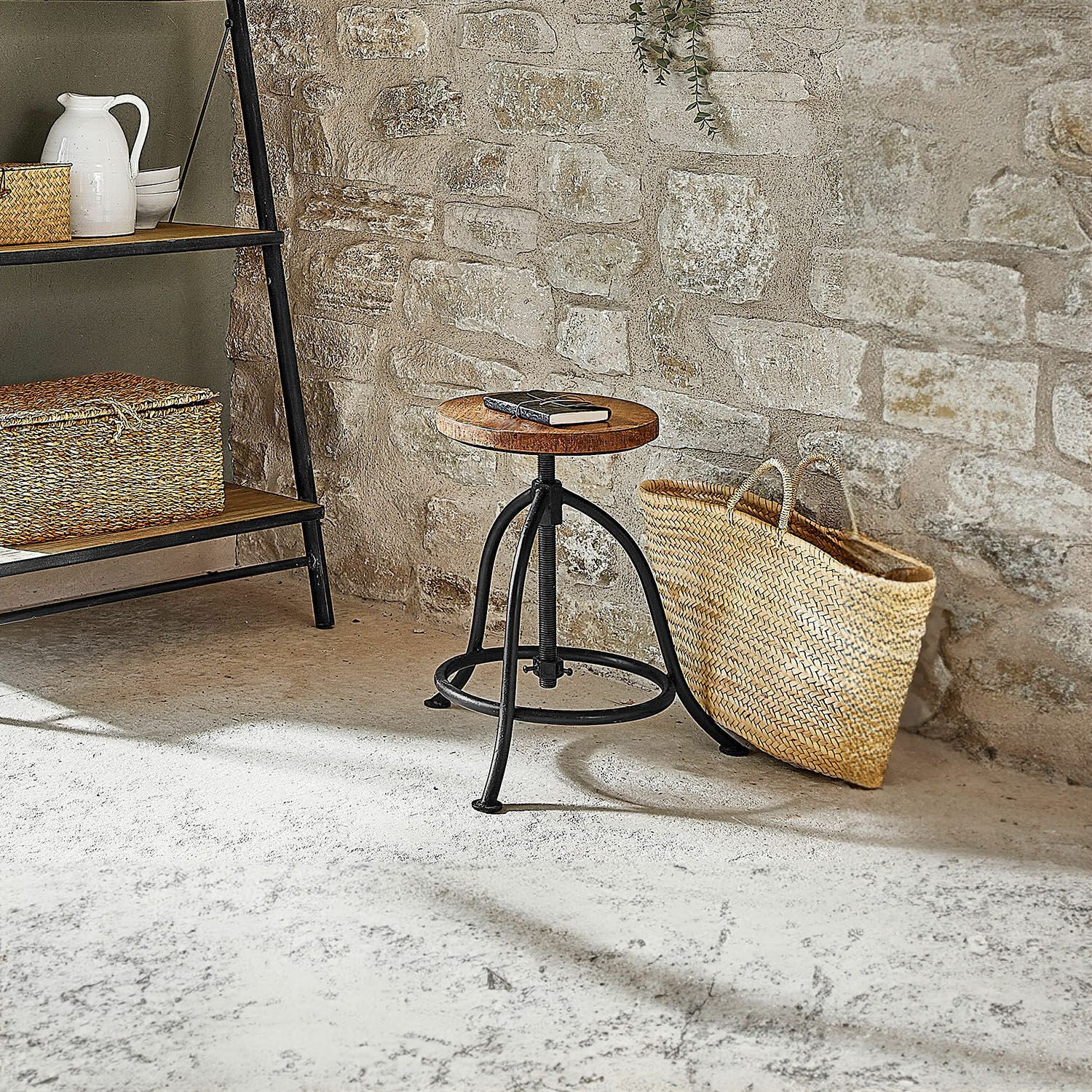 Mirabeau Hocker Hocker Greenbriar schwarz/braun