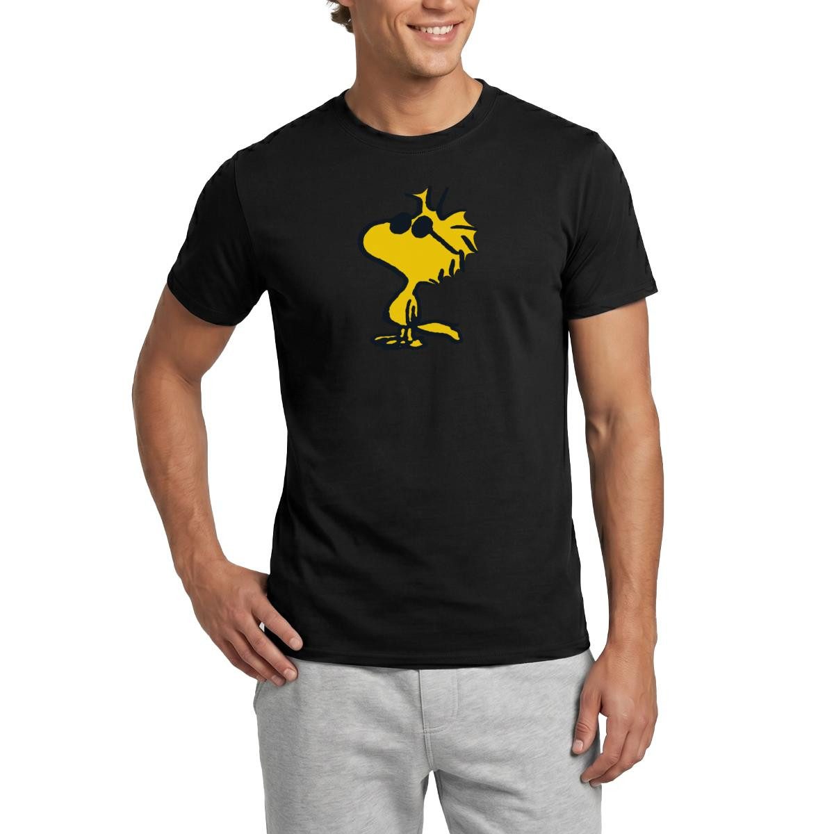 Spreadshirt T-Shirt Peanuts Woodstock Sonnenbrille Cool Männer T-Shirt (1-tlg)