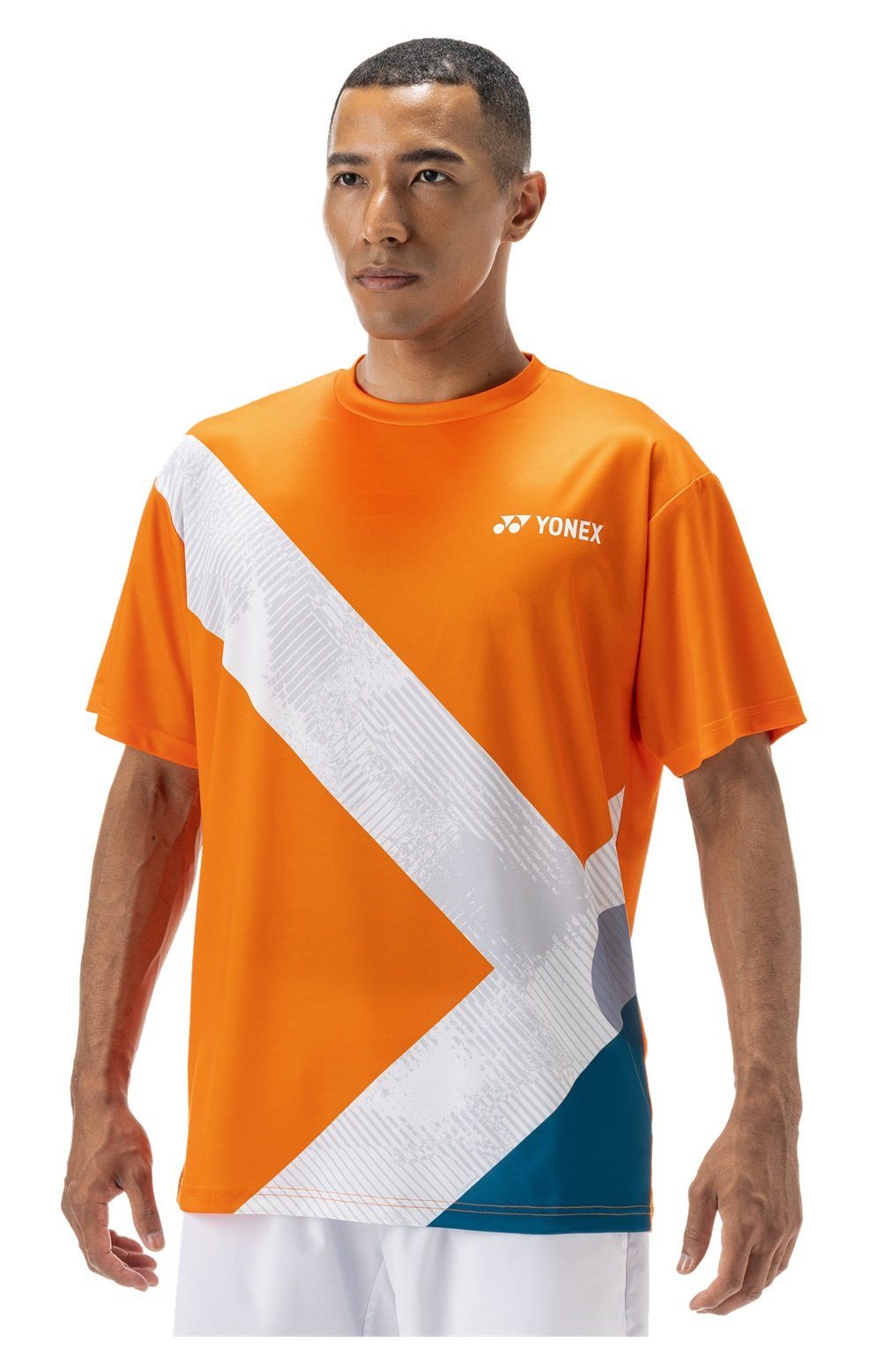 T-Shirt Practice Graphic YM0044 (100% Polyester) 2024 orange Herren