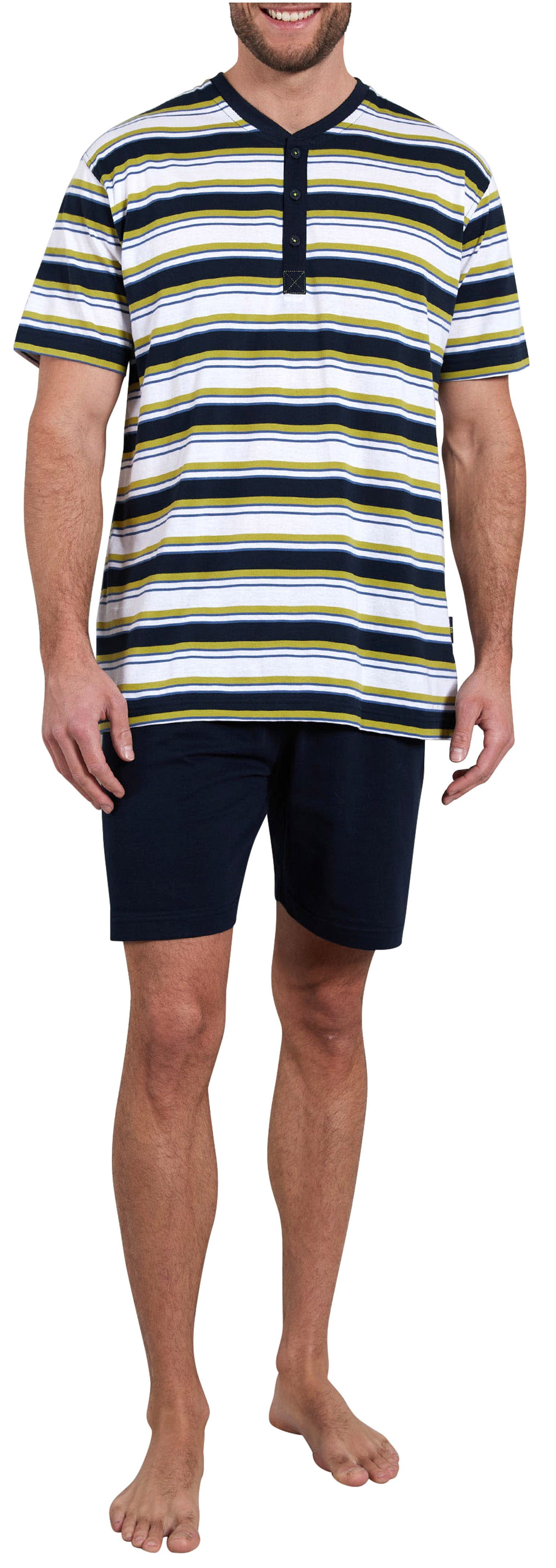 GÖTZBURG Shorty Herren Pyjama kurz Shorty (2 tlg) Klima Aktiv günstig online kaufen