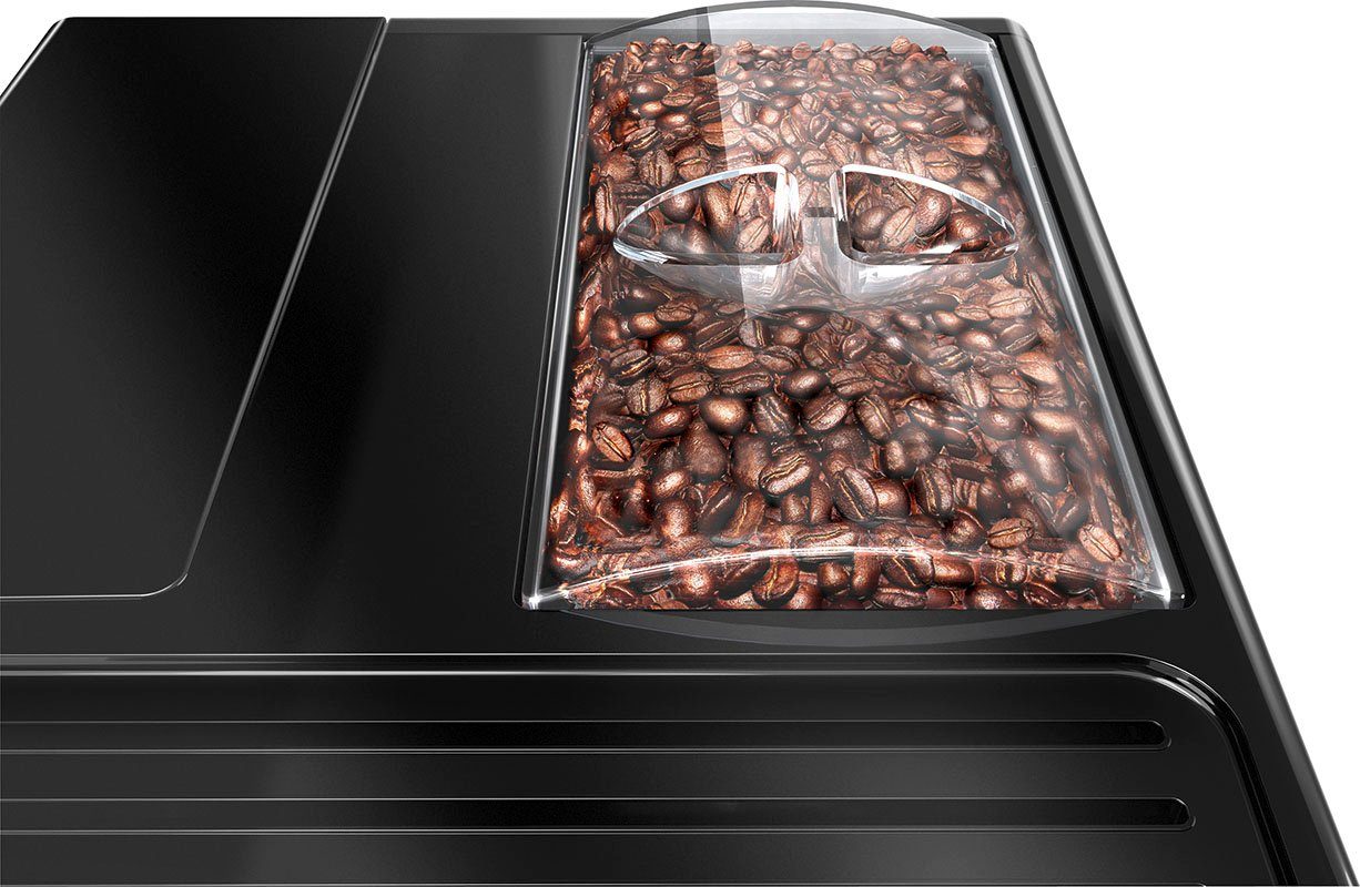 Melitta Kaffeevollautomat Solo® E950-203, silber/schwarz, Espresso, nur Perfekt Café für & crème breit 20cm