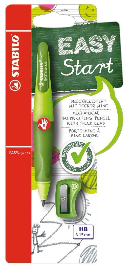 STABILO Bleistift Bleistift Stabilo EASY ergo 3.15 grün rechts