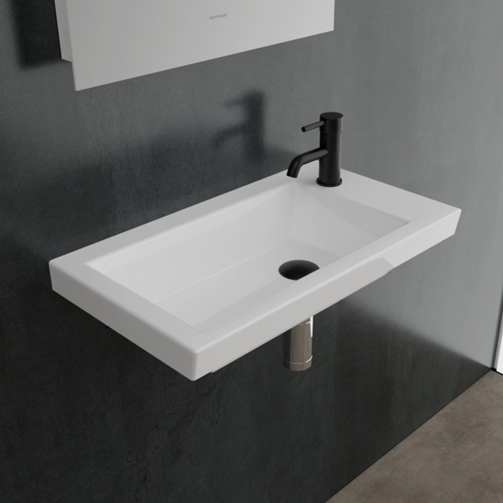 Alpenberger Waschbecken Gäste WC Waschbecken 60 günstig online kaufen