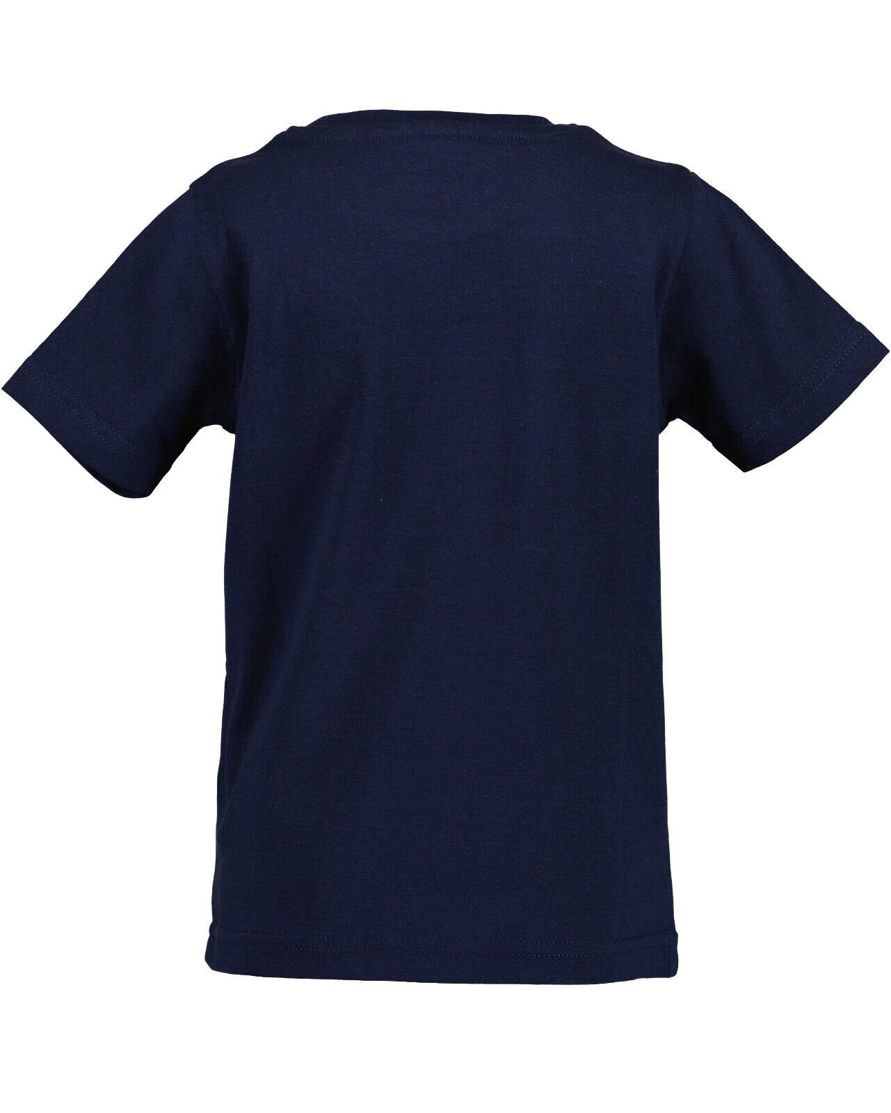 Blue Dunkeln im Dino Seven T-Shirt Seven® T-Shirt Jungen leuchtet Blue