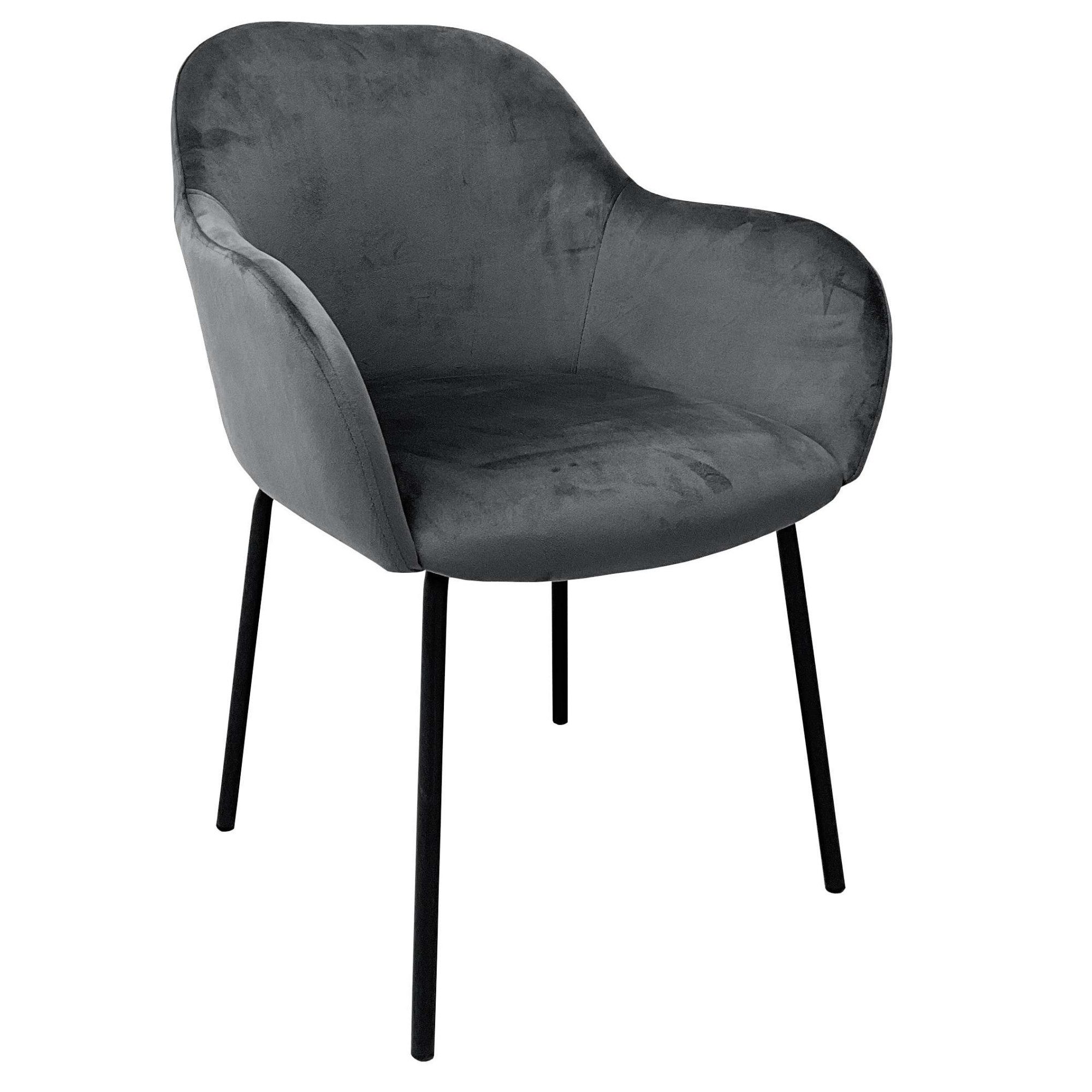 OTTO home Esszimmerstuhl Dannika, gepolsterte Arm und Rückenlehne