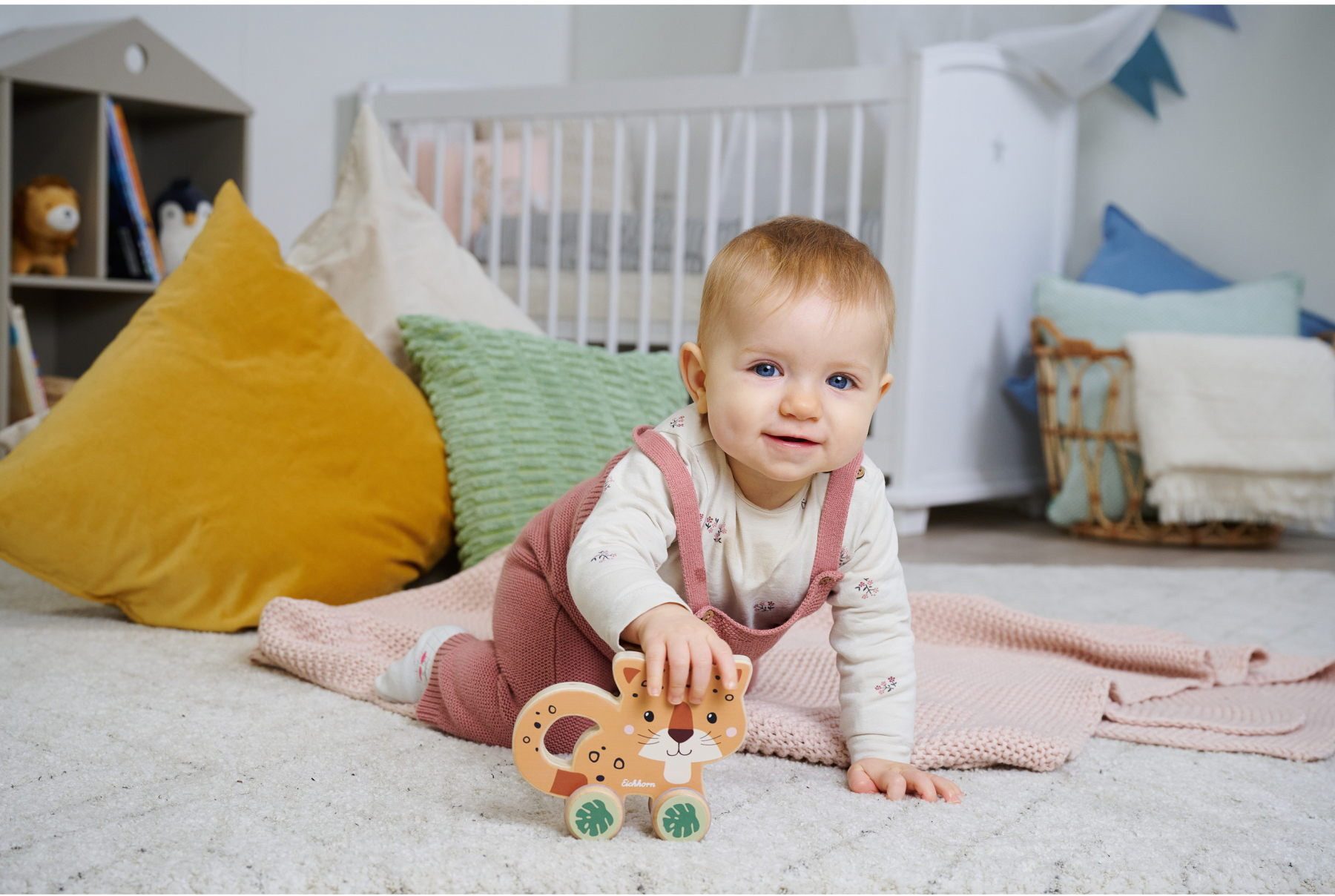 Eichhorn Schiebestab Kleinkindwelt Baby Schiebetier 100007862