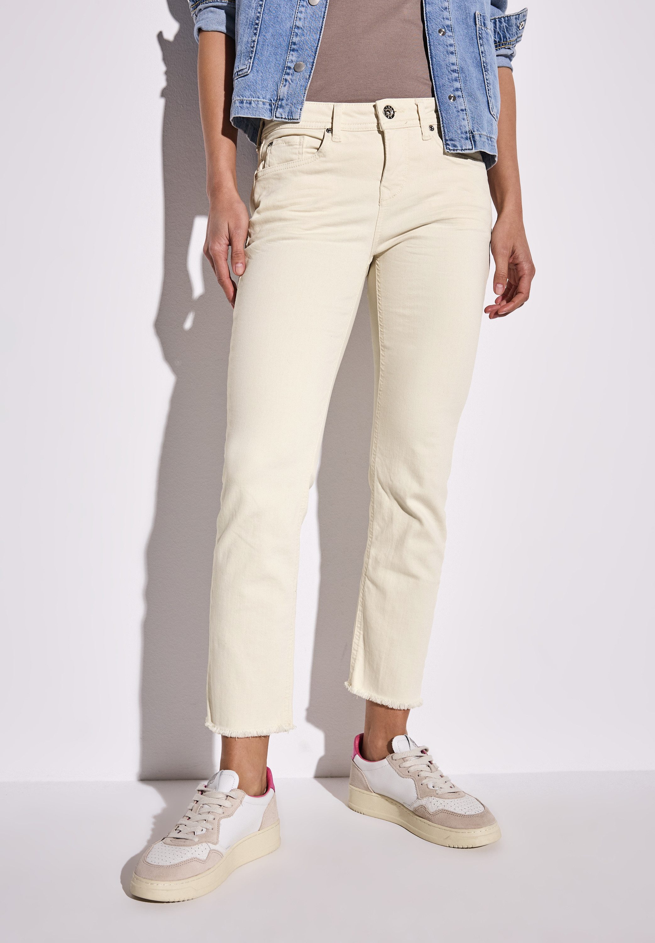 STREET ONE Comfort-fit-Jeans, aus Baumwolle mit Stretchanteil günstig online kaufen