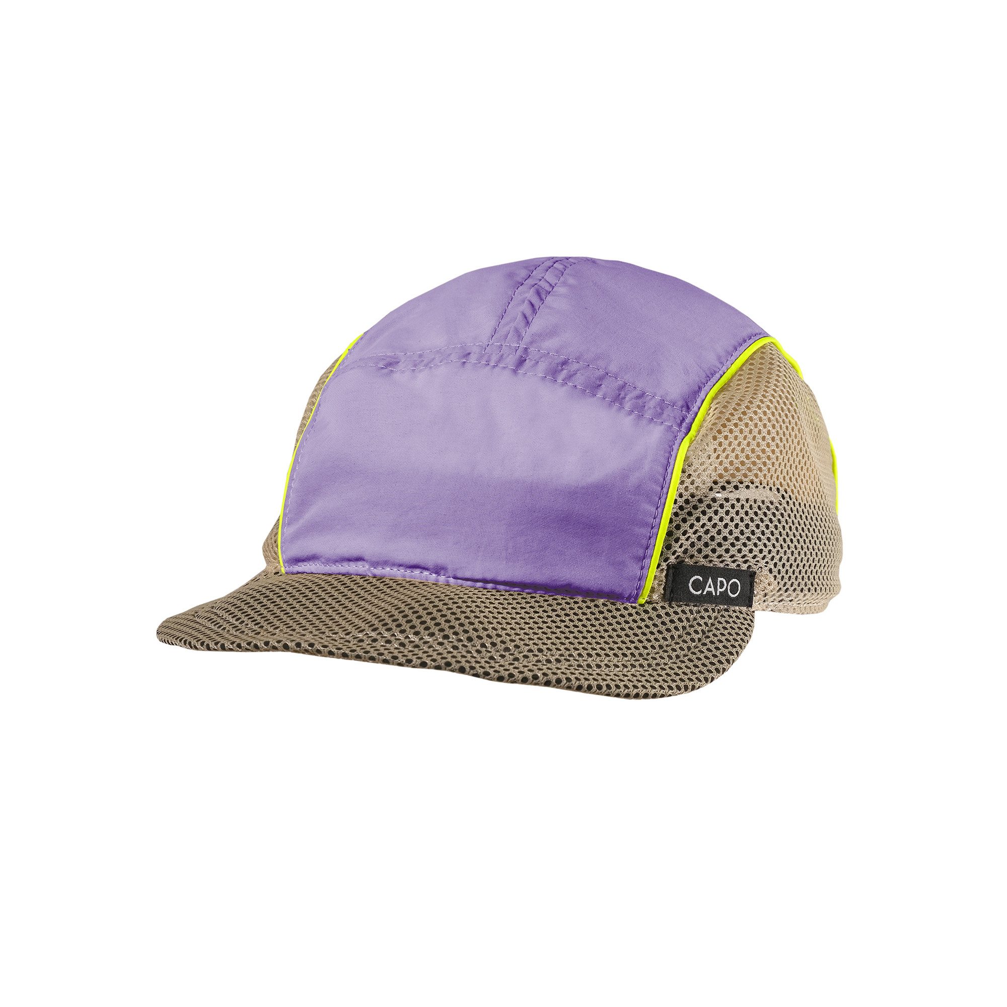 CAPO Baseball Cap Softcap, ultraleicht, Neon Mesheinsätze, UV 50 (1-St)