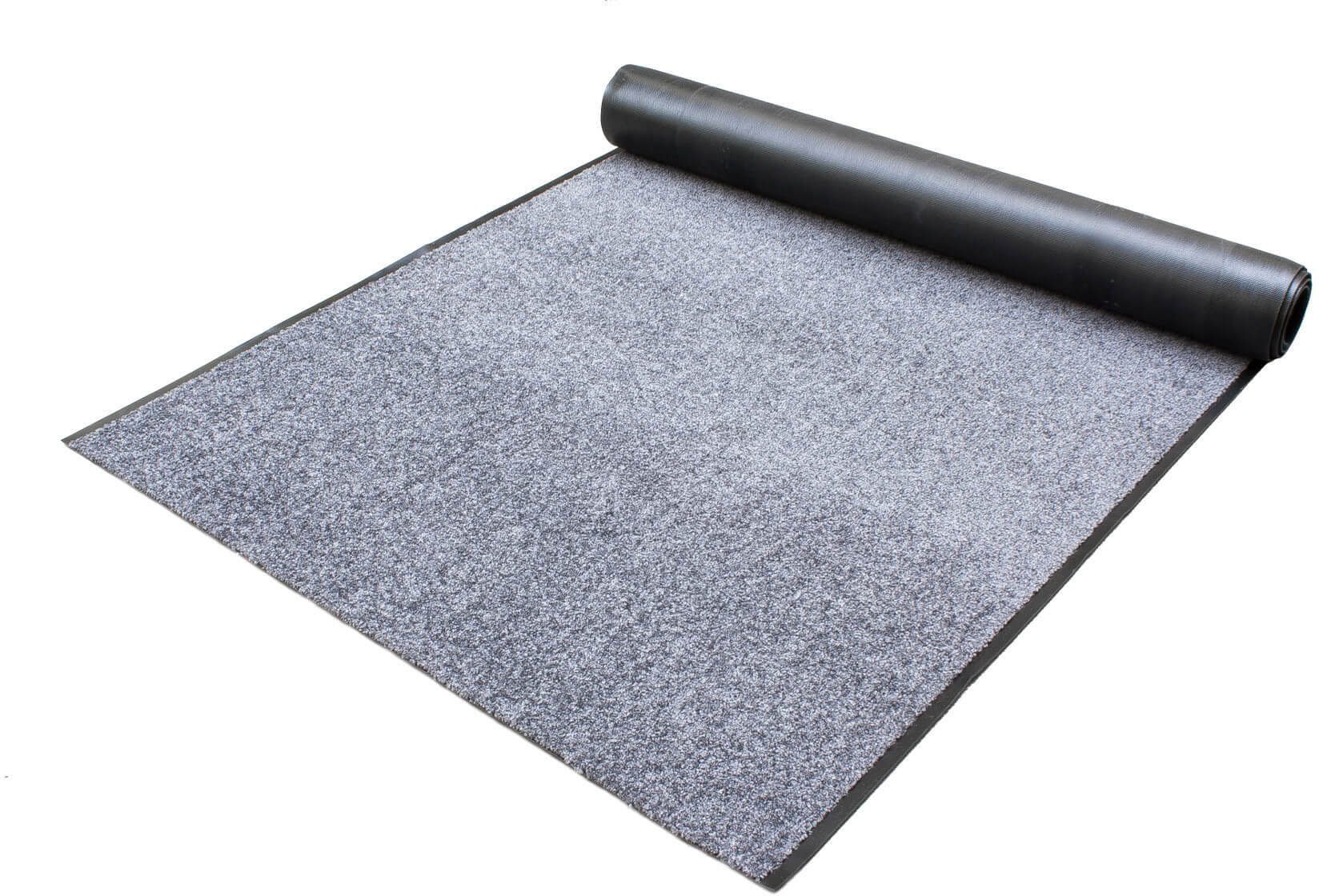 Primaflor-Ideen in Textil Läufer Schmutzfangläufer CLEAN, Made in Belgium, rechteckig, Höhe: 9 mm, Schmutzfangmatte, Uni Farben, strapazierfähig, rutschhemmend, – Bild 2 von 5