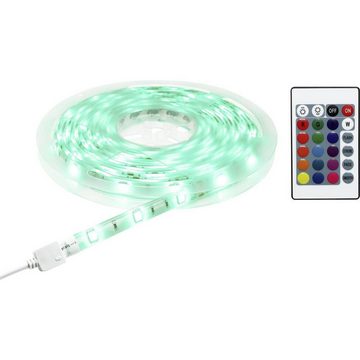 Sygonix LED Stripe LED-Flex-Stripe RGB, kürzbar, dimmbar, flexibel, mit Fernbedienung, selbstklebend