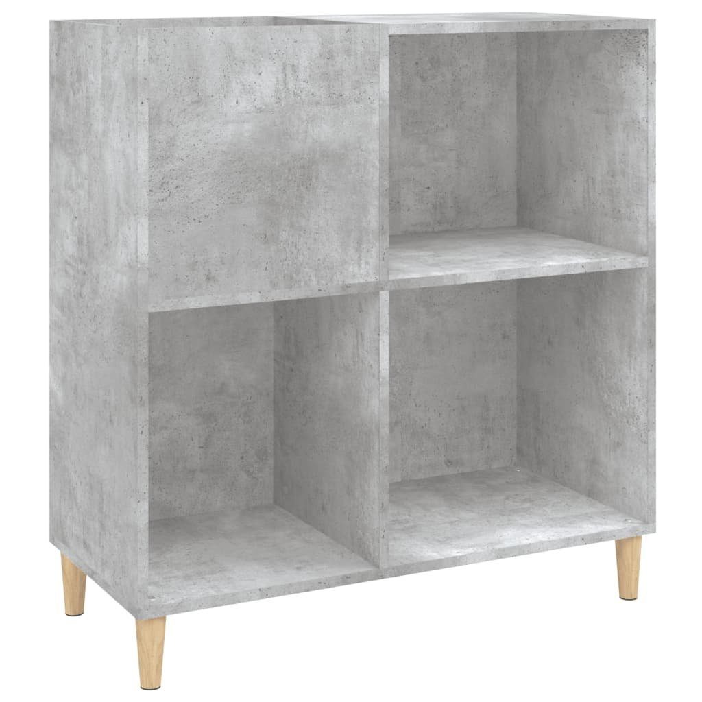 84,5x38x89 cm 1-tlg. Holzwerkstoff, Plattenschrank Betongrau vidaXL Media-Regal