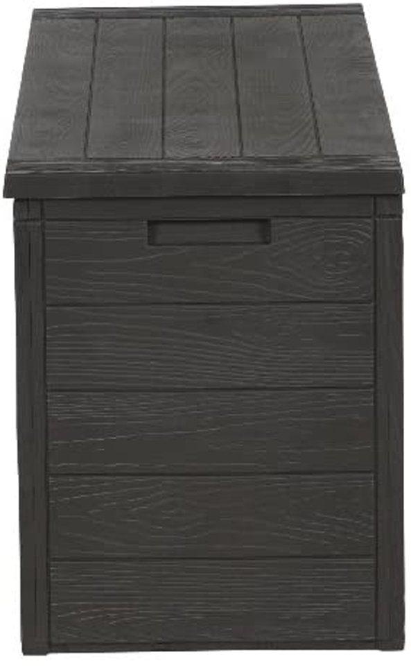 Spetebo Kissenbox Gartenkissenbox WOODY in Holzoptik günstig online kaufen