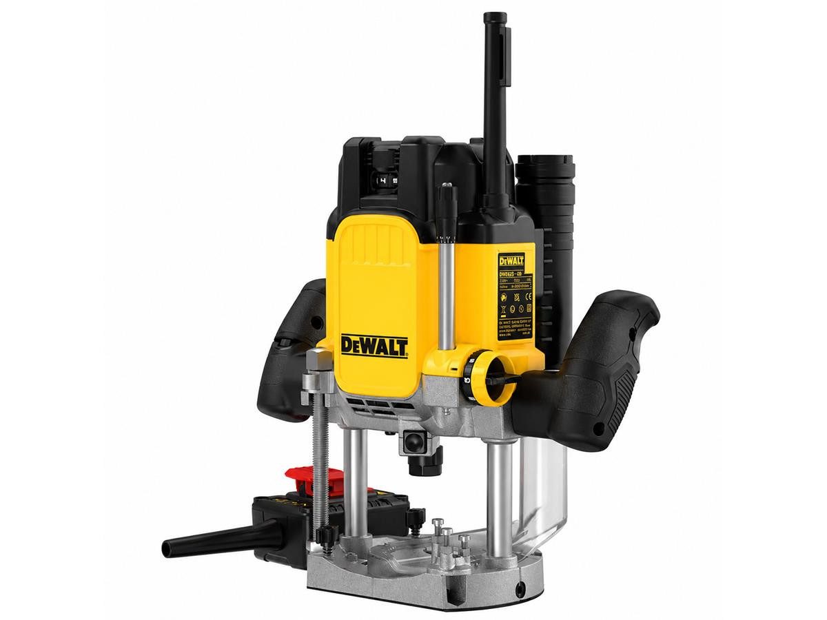 DeWalt Oberfräse 2.300 Watt, (Set), 2300 W Motorleistung, Fräserdurchmesser 50 mm