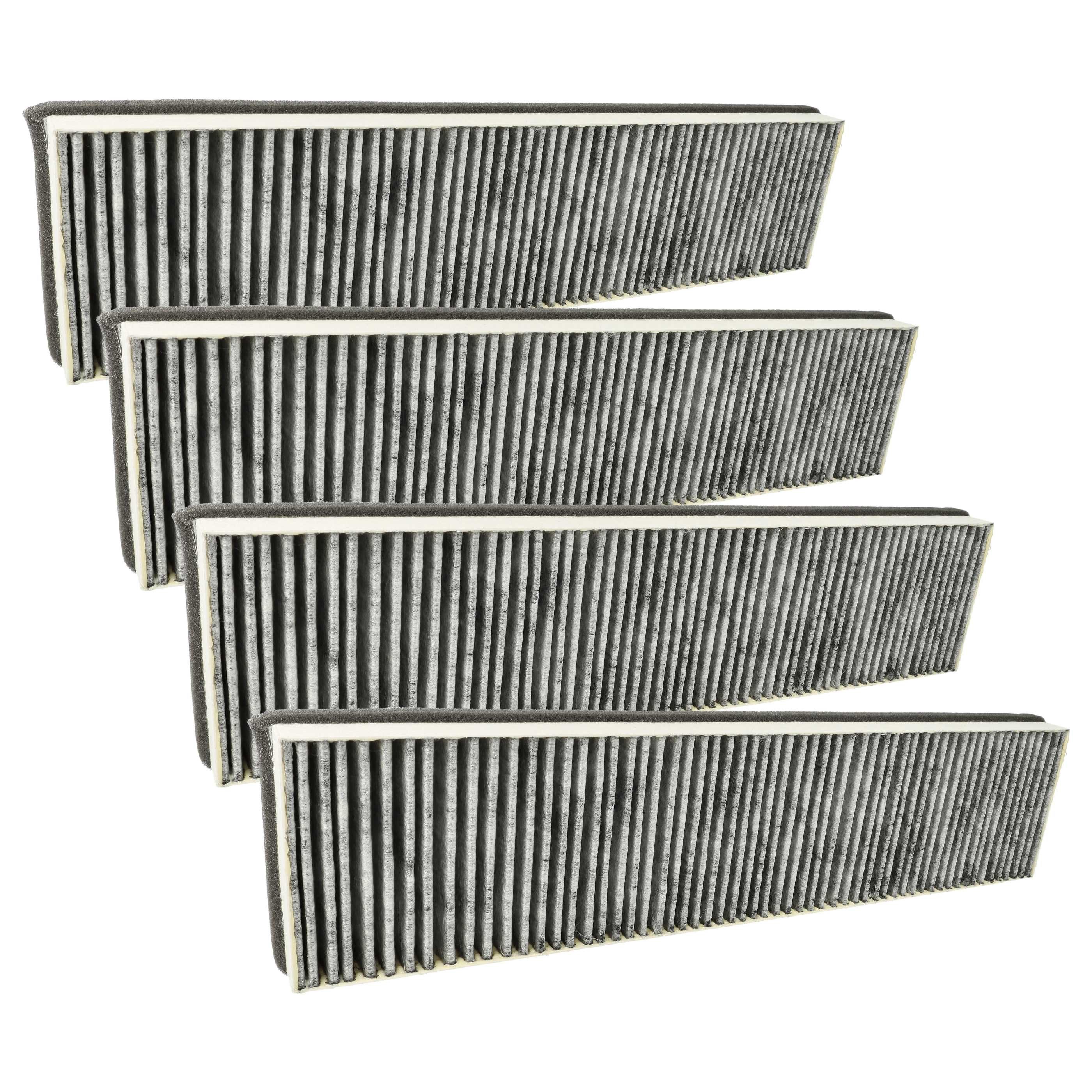vhbw Aktivkohlefilter passend für Miele DA 3160, DA 3060-60, DA 3150, DA 3350-55, DA 3180, Zubehör für Miele DA 3160 DA 3060-60 DA 3150 DA 3350-55 DA 3180 DA 3060 DA 3050 DA 3050-55